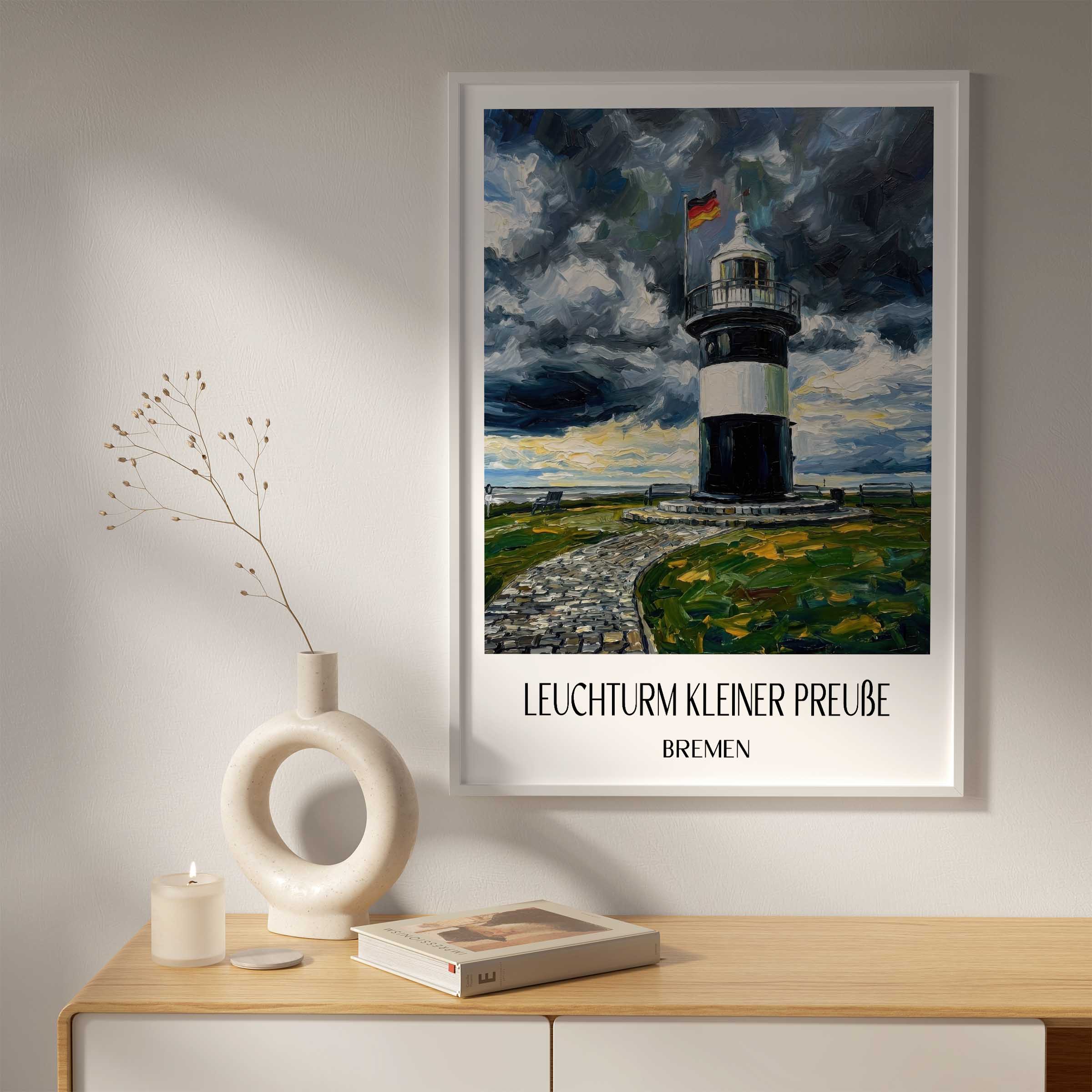leuchturm-kleiner-preuße-bremen-deutschland-poster-oil-painting-oelgemaelde