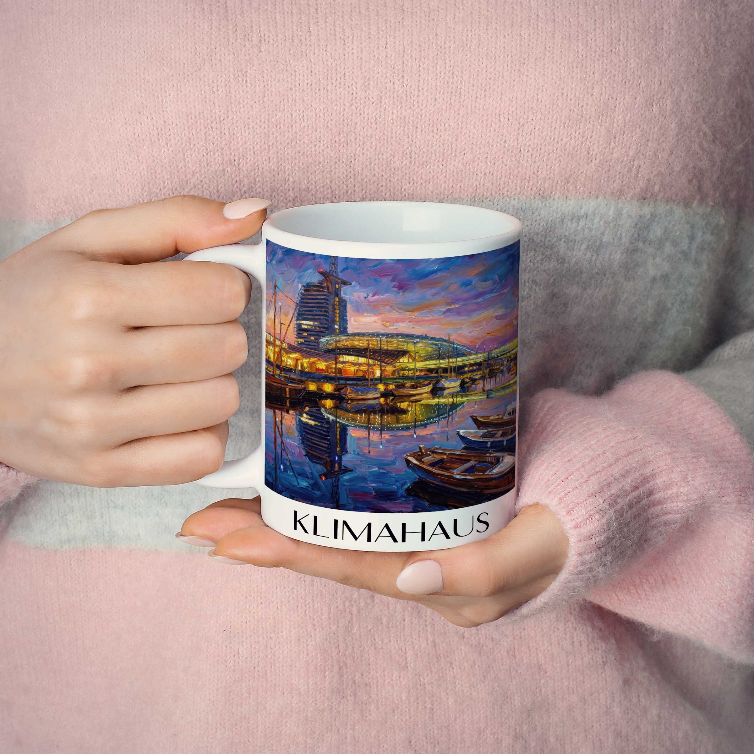 klimahaus-bremerhaven-deutschland-kaffeebecher-oil-painting-oelgemaelde