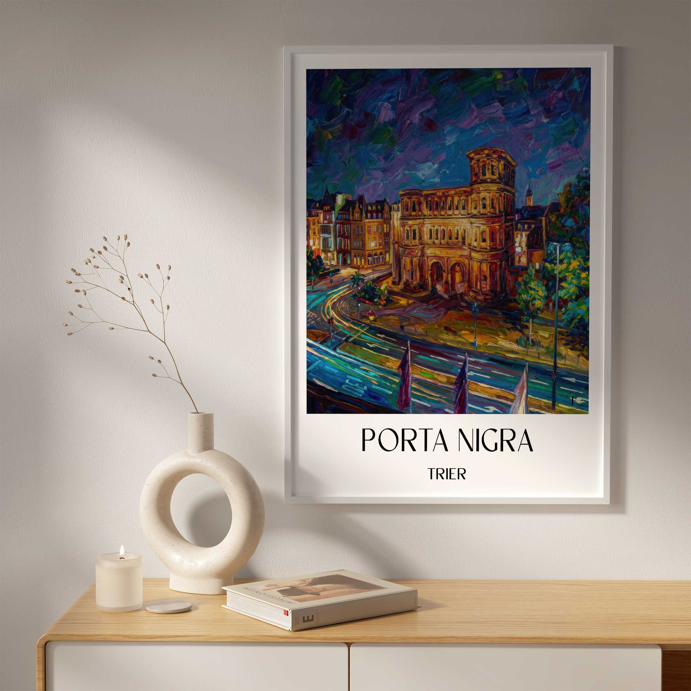 porta-nigra-trier-deutschland-poster-oil-painting-oelgemaelde