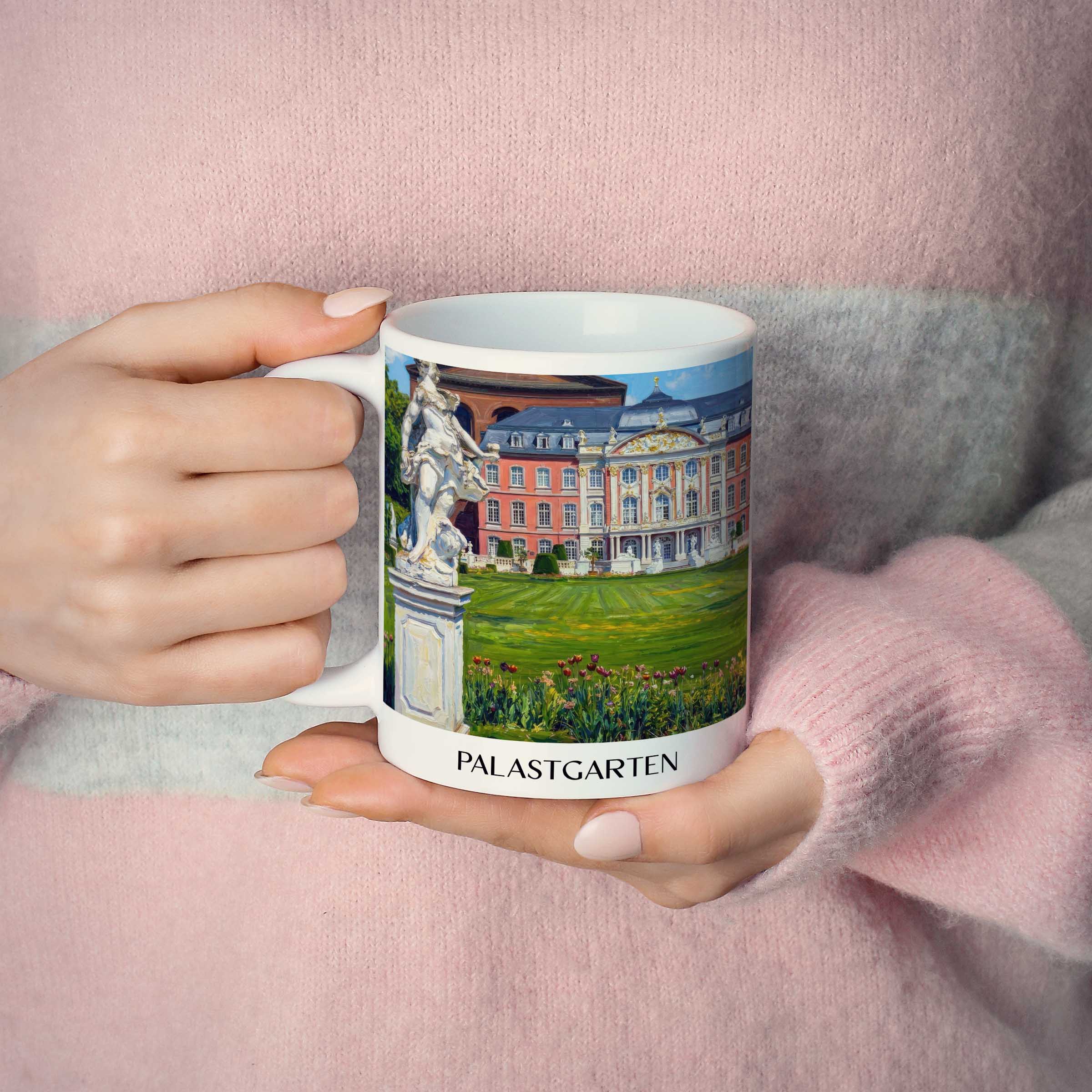 palastgarten-trier-deutschland-kaffeebecher-oil-painting-oelgemaelde