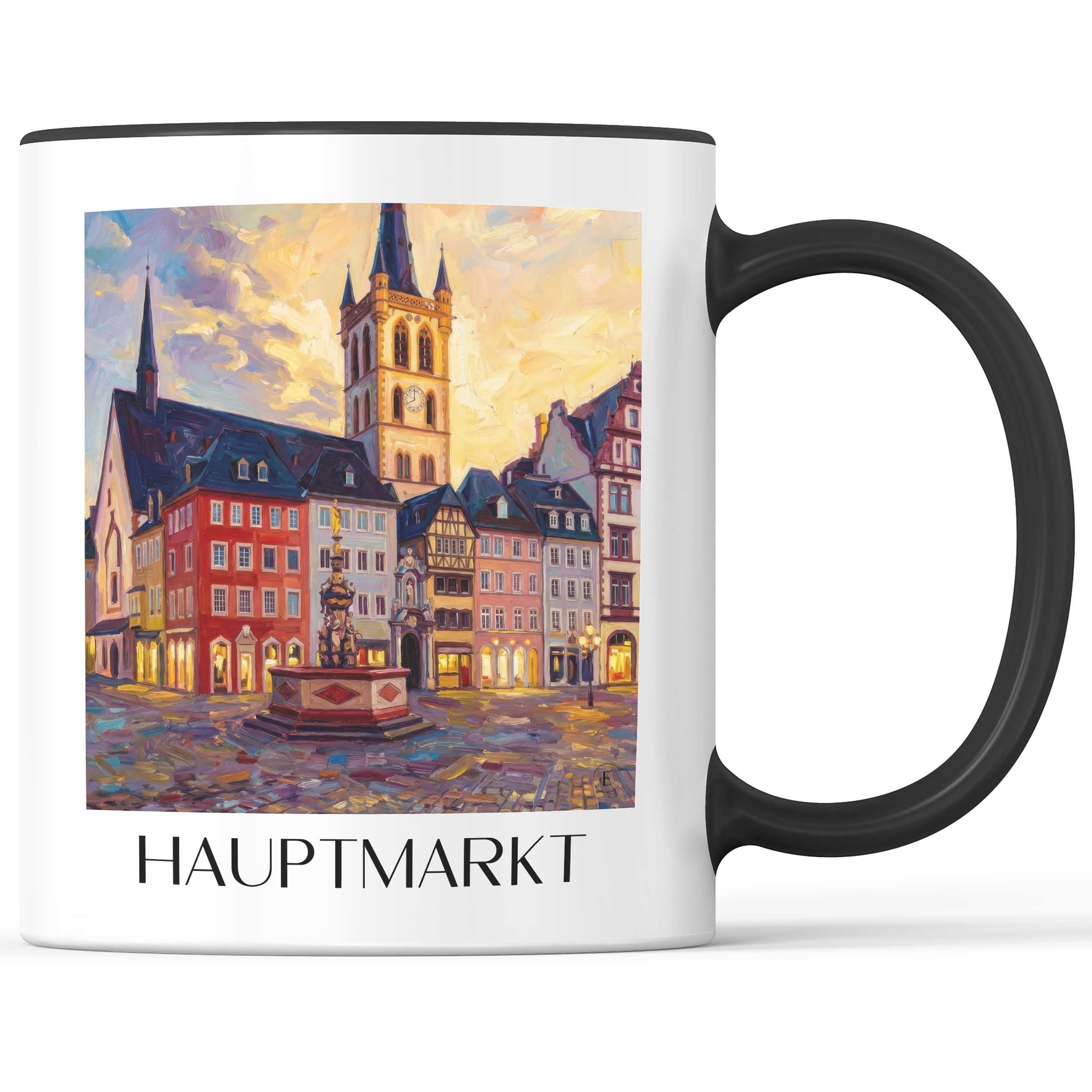 hauptmarkt-trier-deutschland-kaffeebecher-oil-painting-oelgemaelde