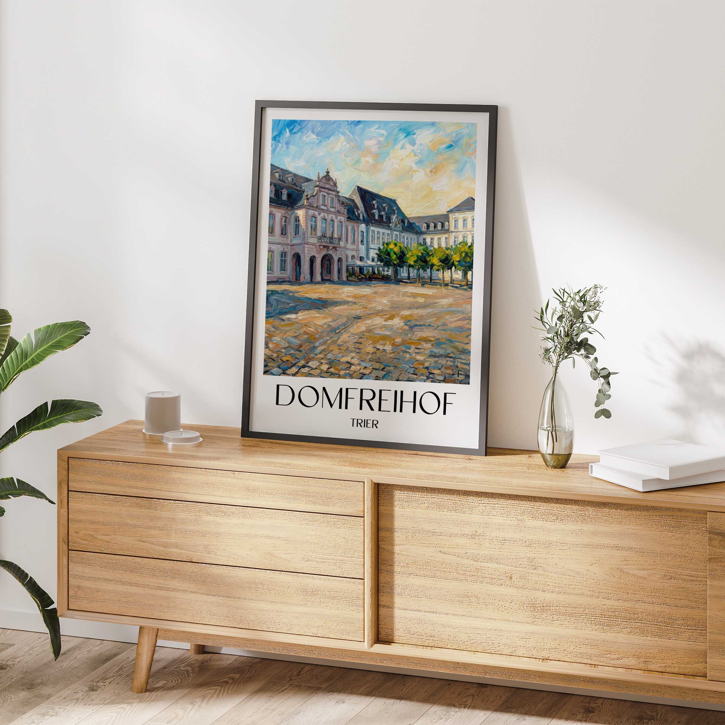 domfreihof-trier-deutschland-poster-oil-painting-oelgemaelde
