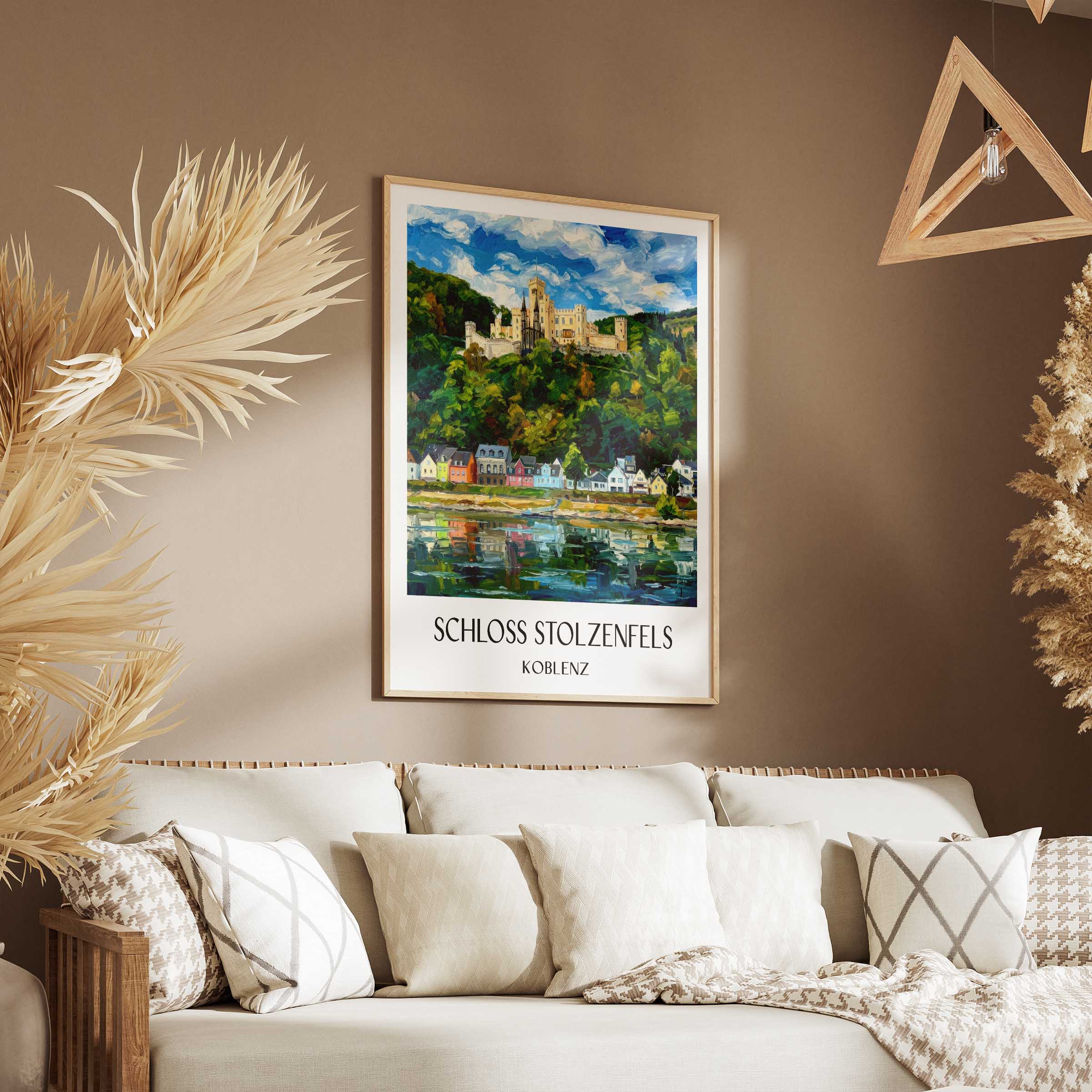 schloss-stolzenfels-koblenz-deutschland-poster-oil-painting-oelgemaelde