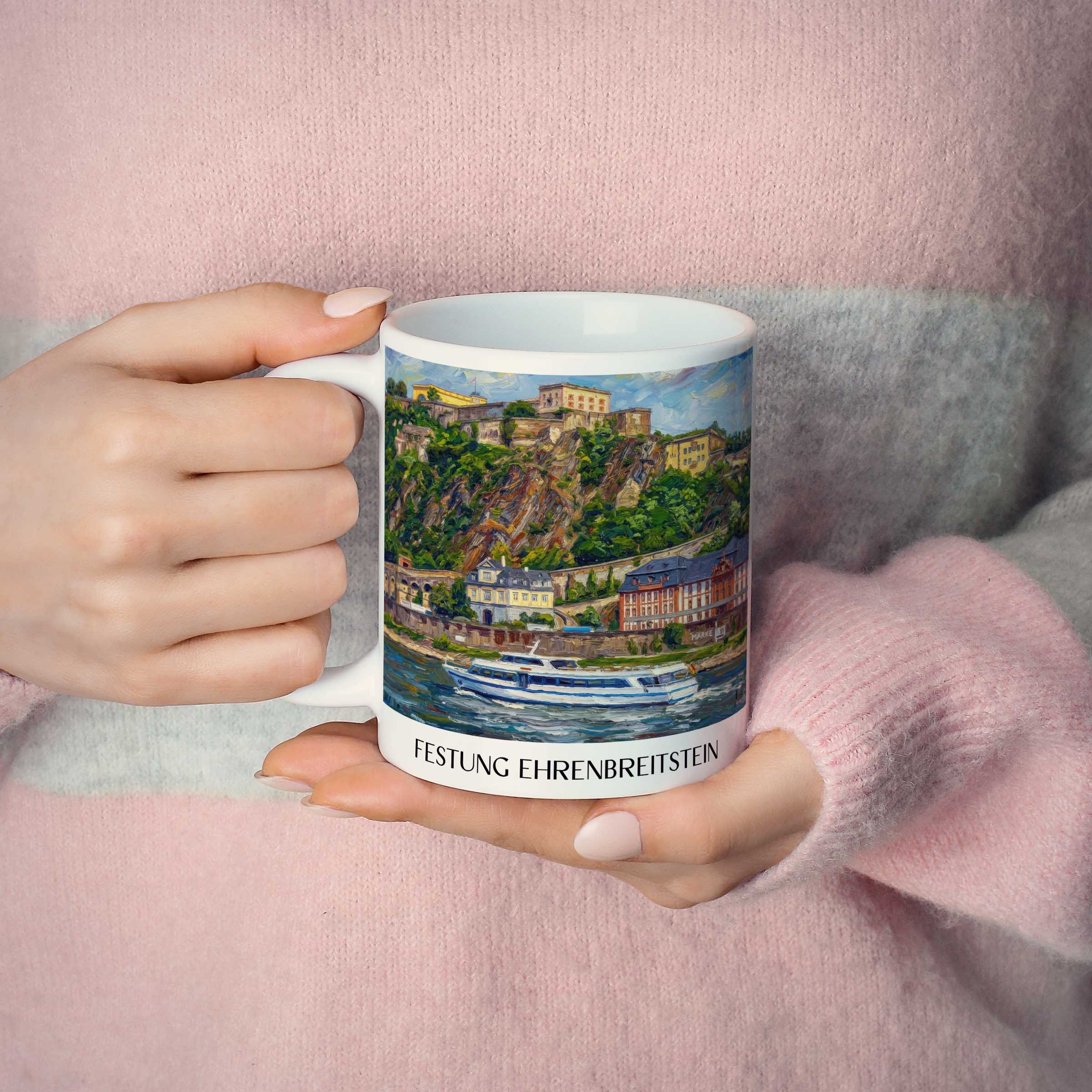 festung-ehrenbreitstein
-koblenz-deutschland-kaffeebecher-oil-painting-oelgemaelde