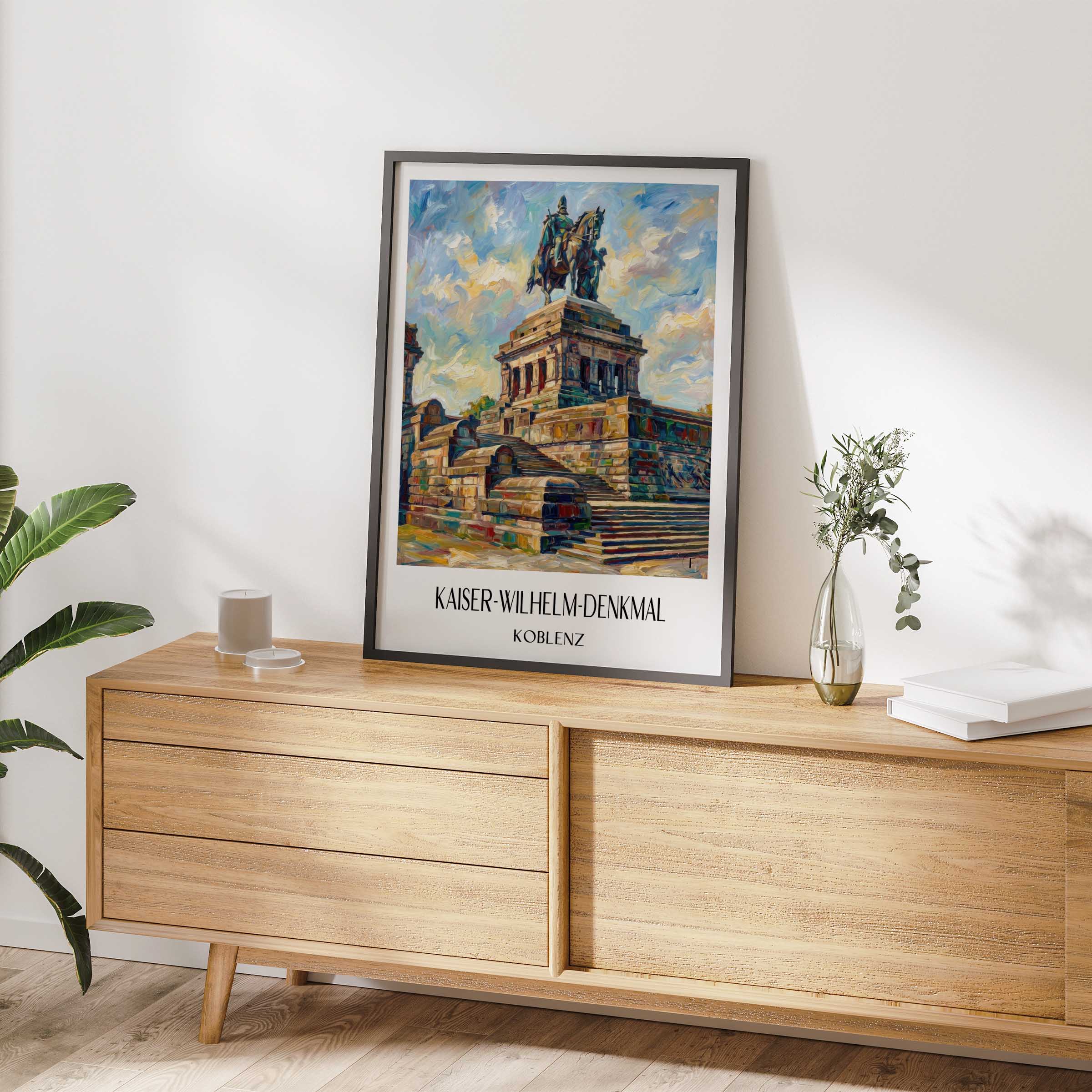 kaiser-wilhelm-denkmal-koblenz-deutschland-poster-oil-painting-oelgemaelde