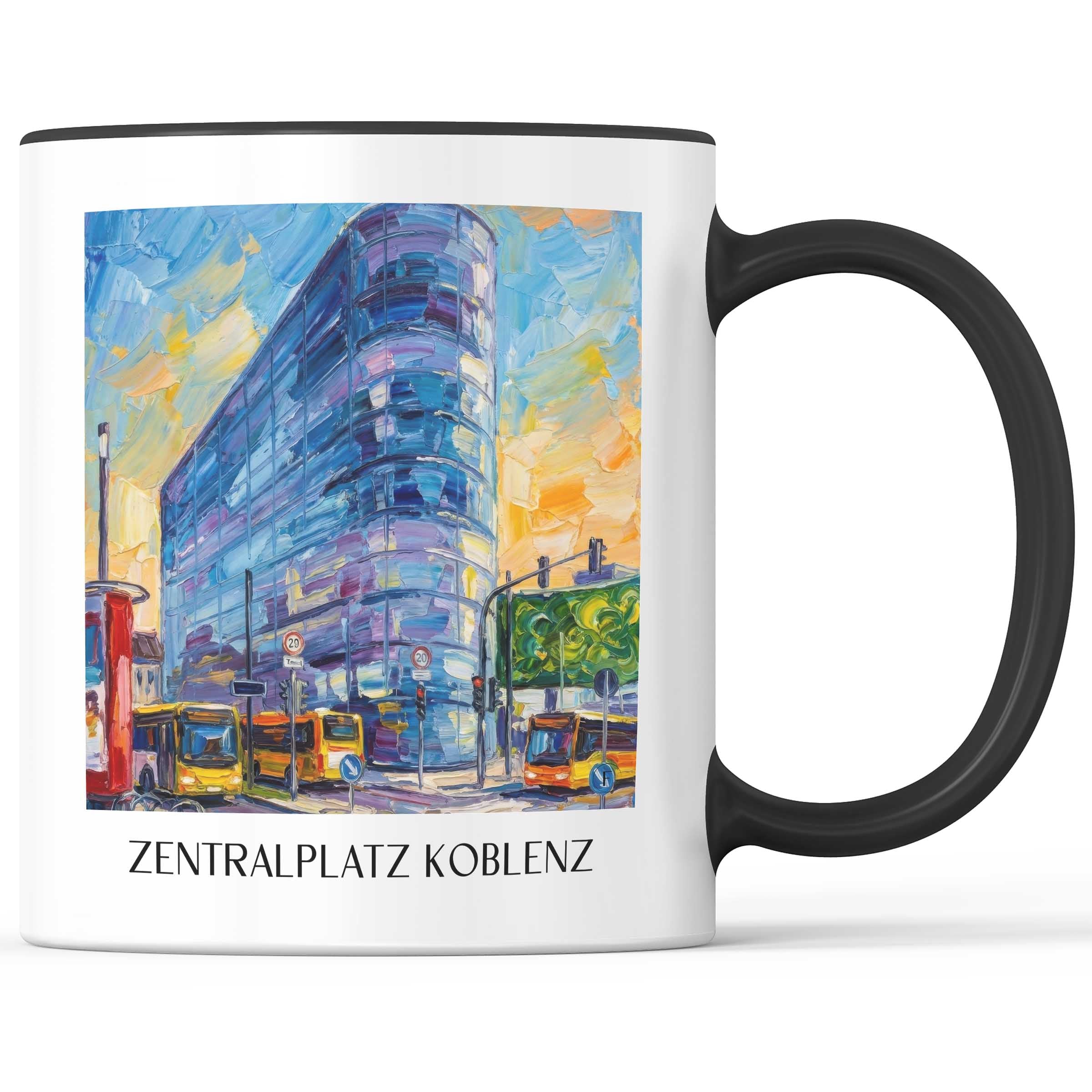 zentralplatz-koblenz-deutschland-kaffeebecher-oil-painting-oelgemaelde