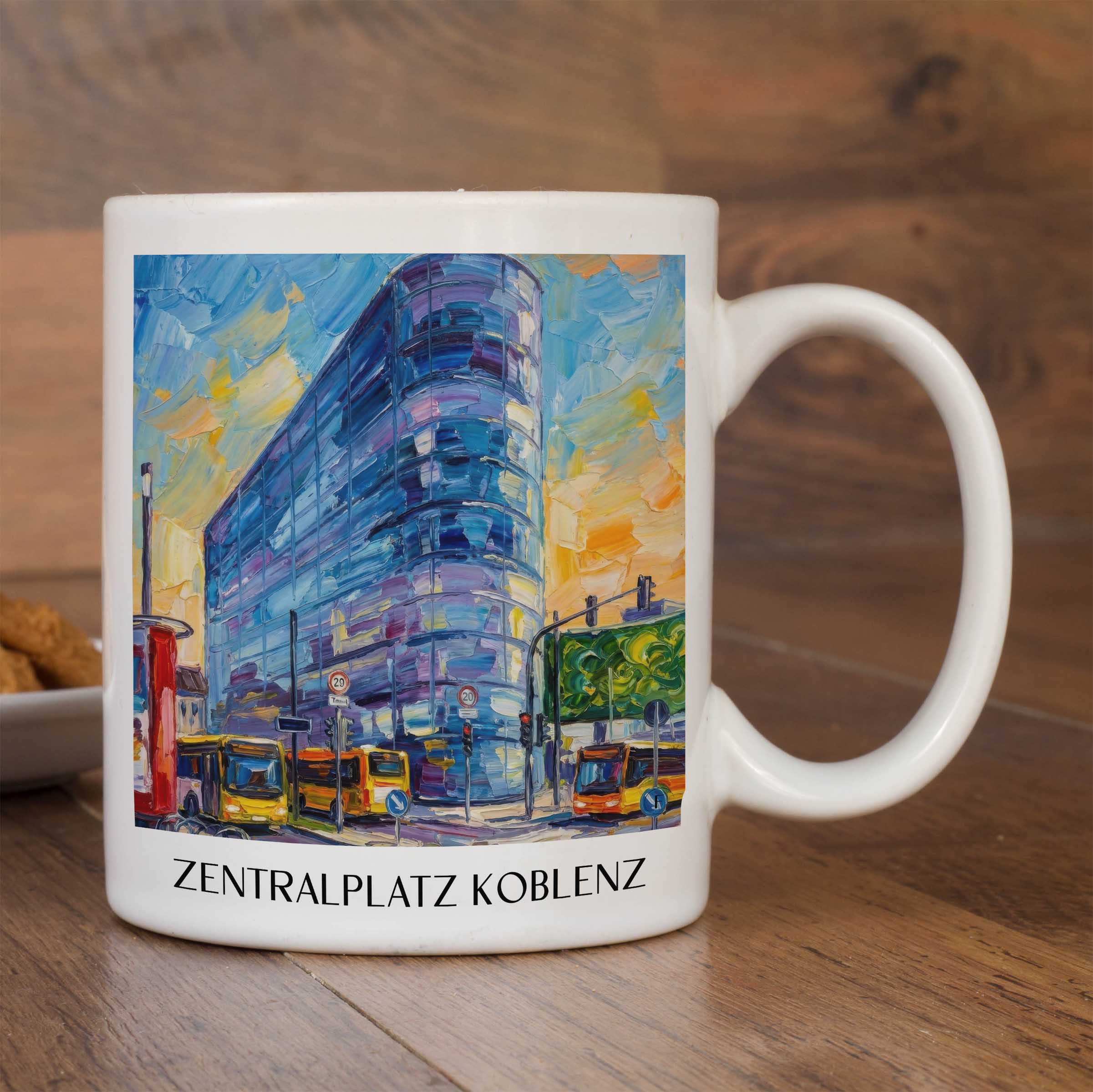 zentralplatz-koblenz-deutschland-kaffeebecher-oil-painting-oelgemaelde