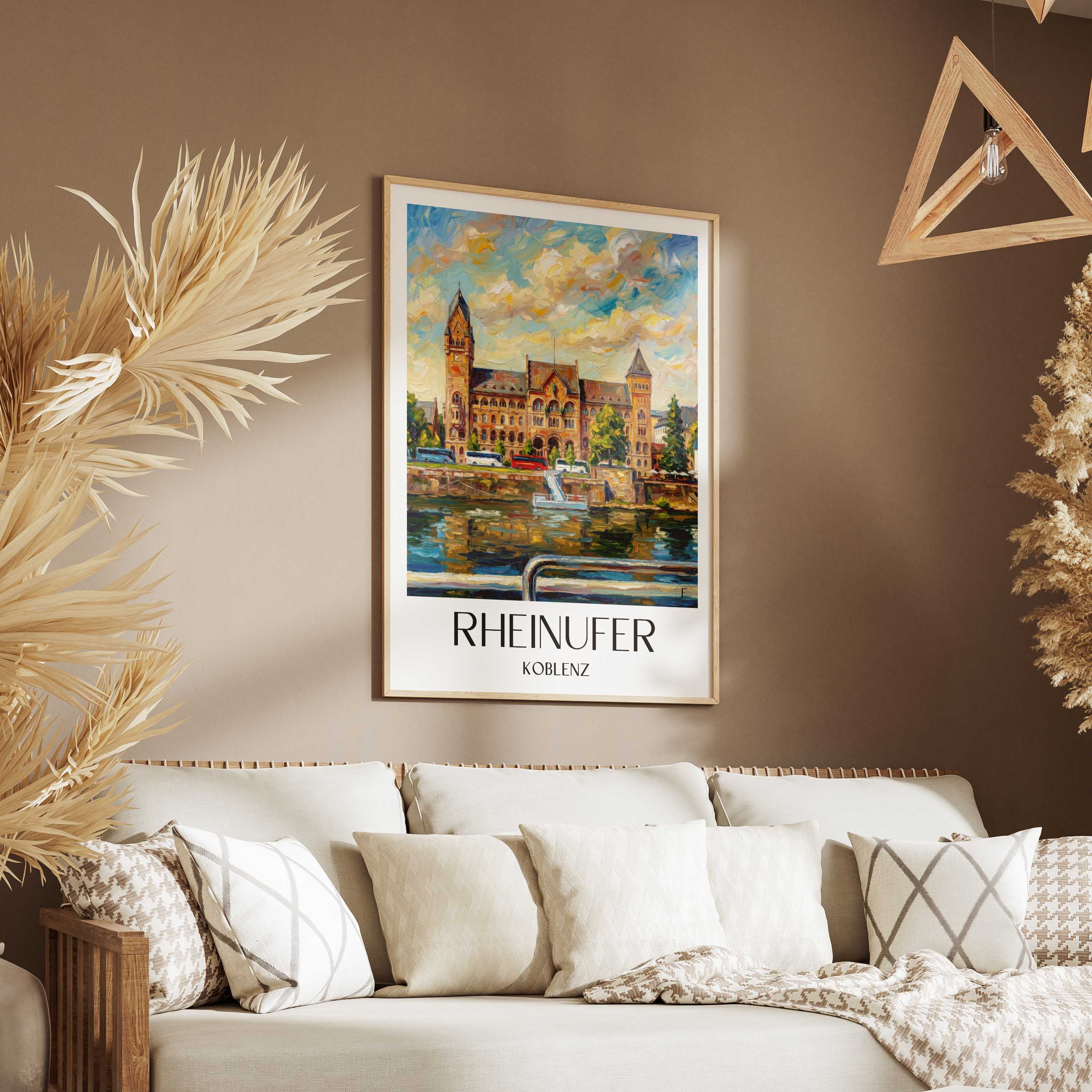 rheinufer-koblenz-deutschland-poster-oil-painting-oelgemaelde