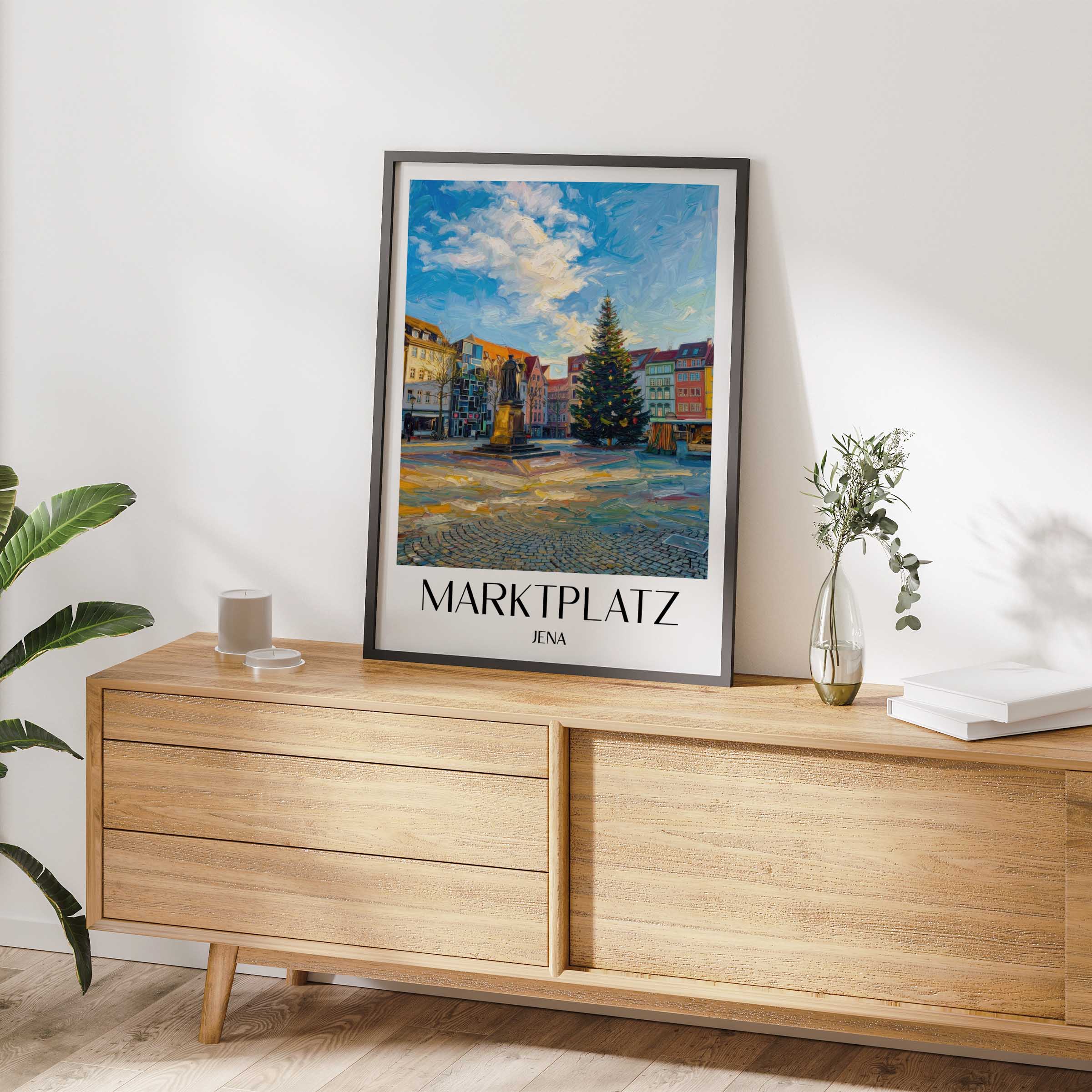 marktplatz-jena-deutschland-poster-oil-painting-oelgemaelde