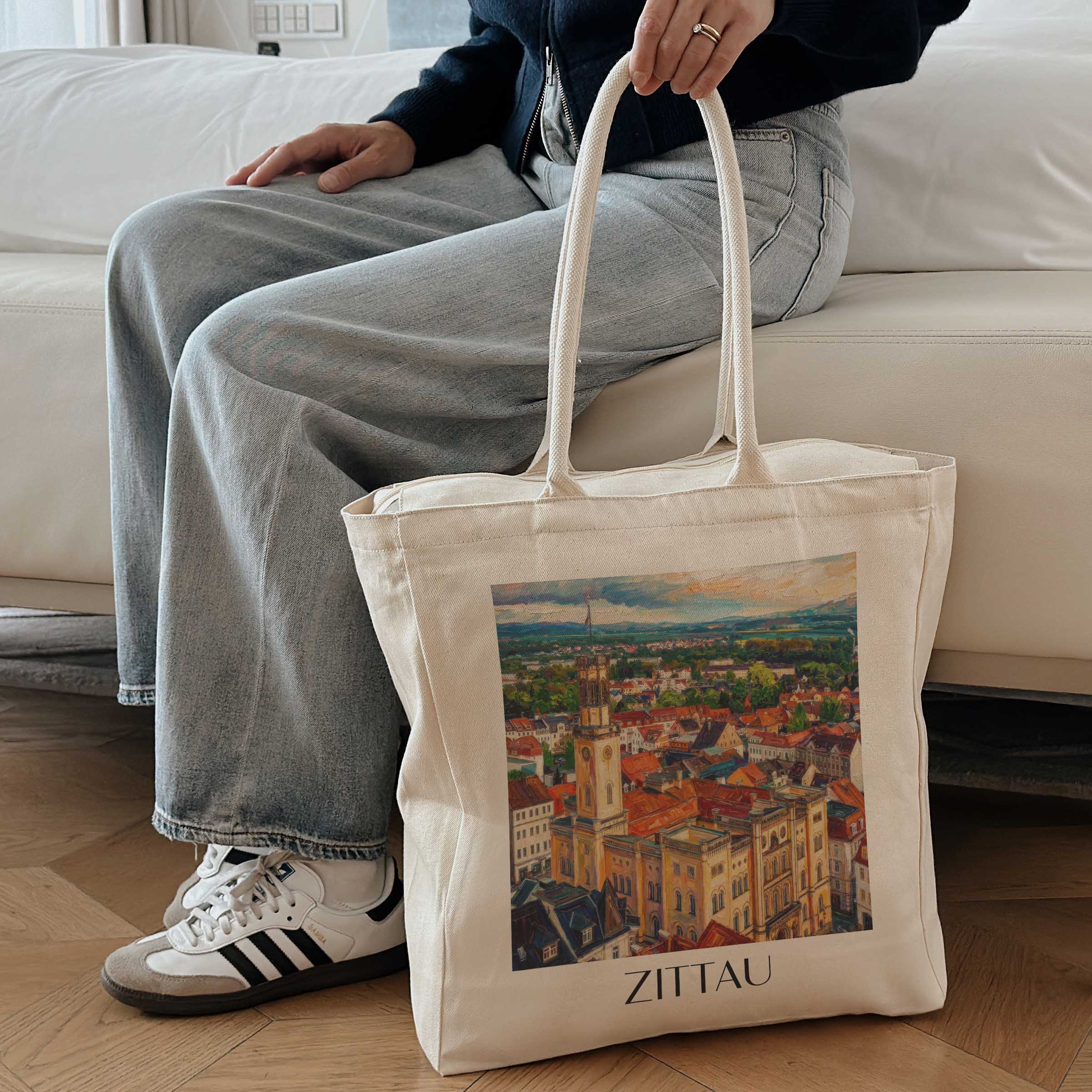 zittau-oberlausitz-deutschland-einkaufstasche-oil-painting-oelgemaelde