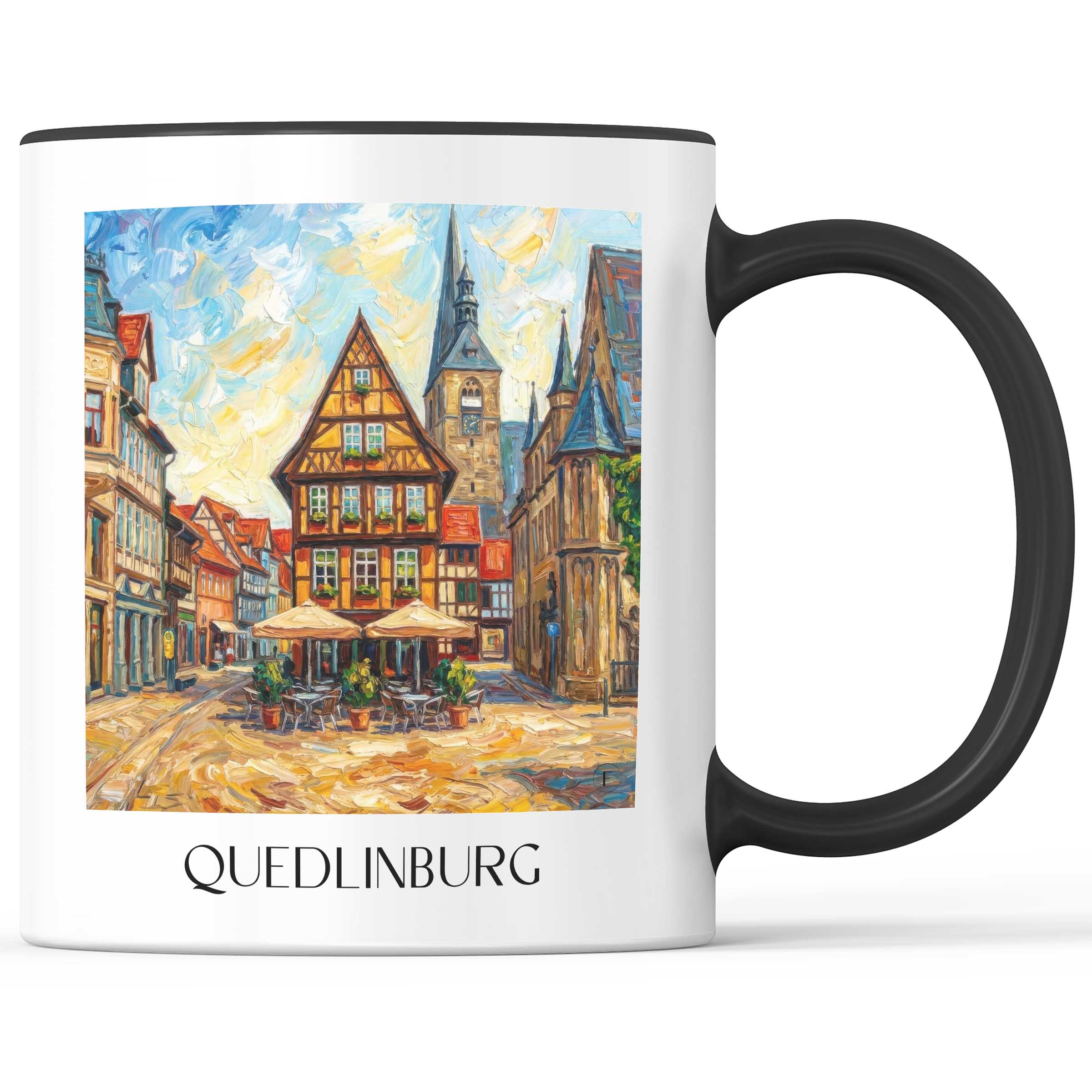 quedlinburg-sachsen-anhalt-deutschland-kaffeebecher-oil-painting-oelgemaelde