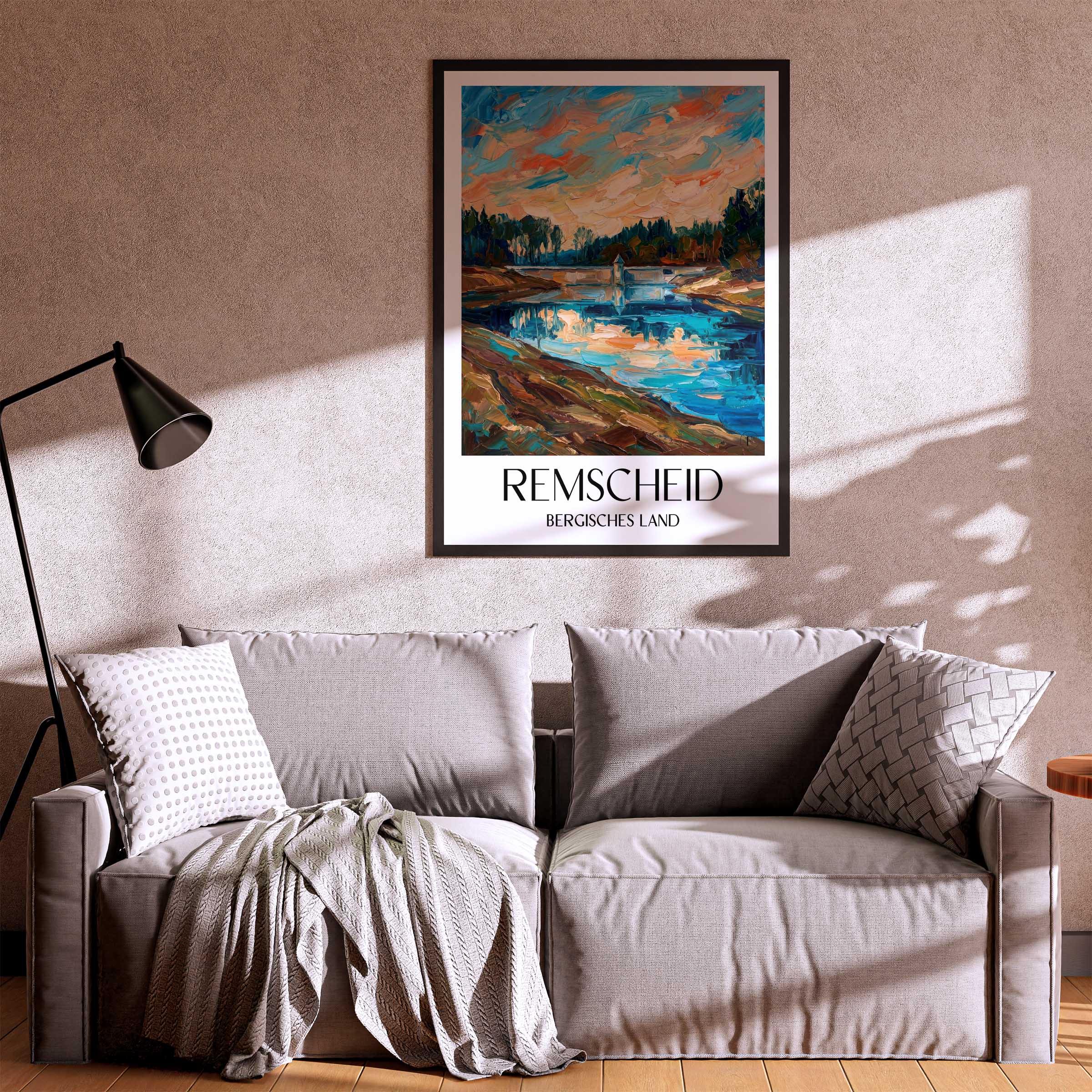 remscheid-bergisches-land-deutschland-poster-oil-painting-oelgemaelde