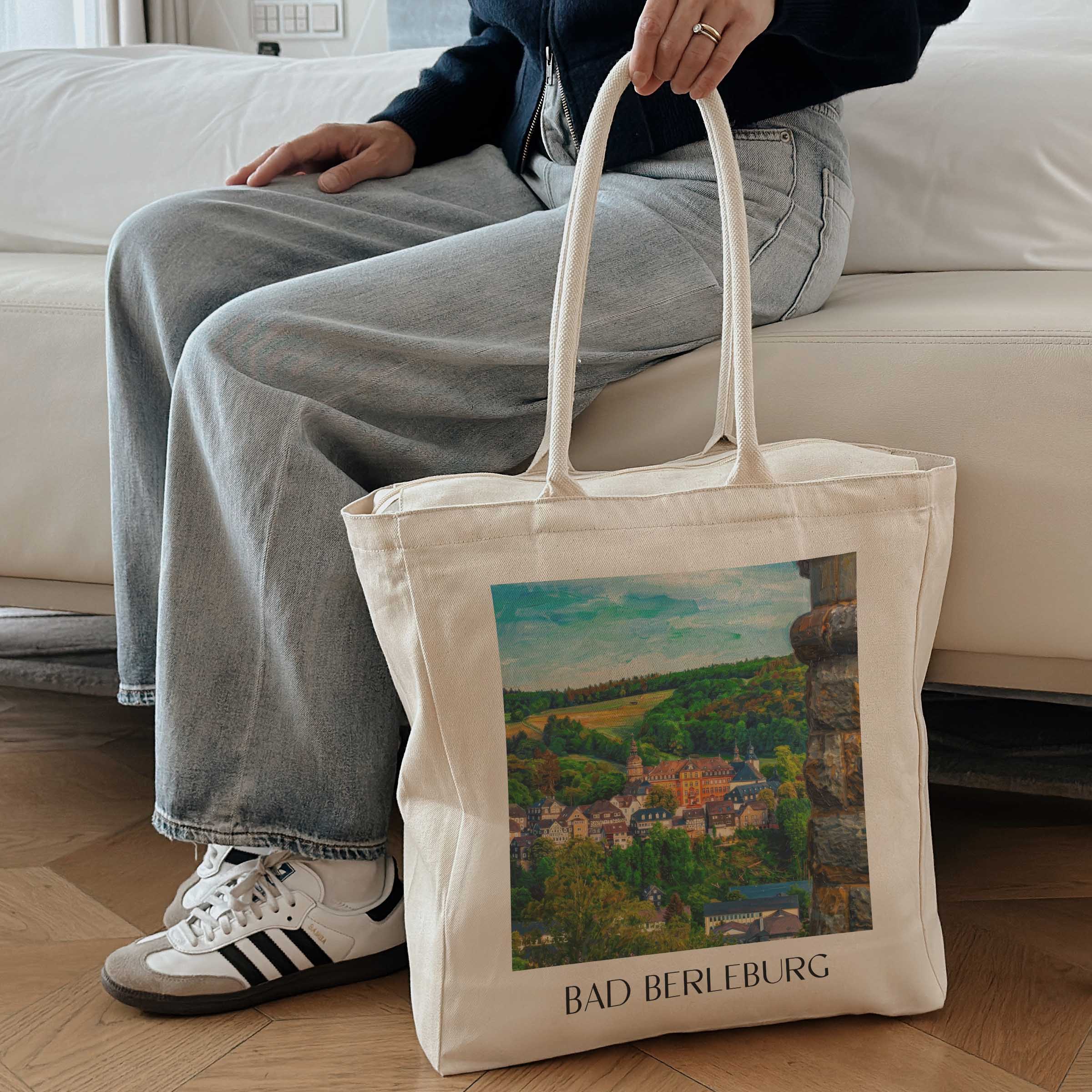 bad-berleburg-wittgensteiner-land-deutschland-einkaufstasche-oil-painting-oelgemaelde