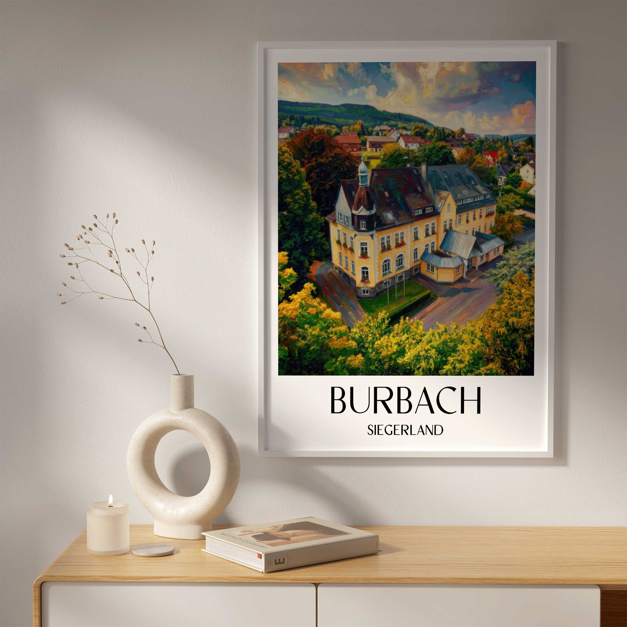 burbach-siegerland-deutschland-poster-oil-painting-oelgemaelde
