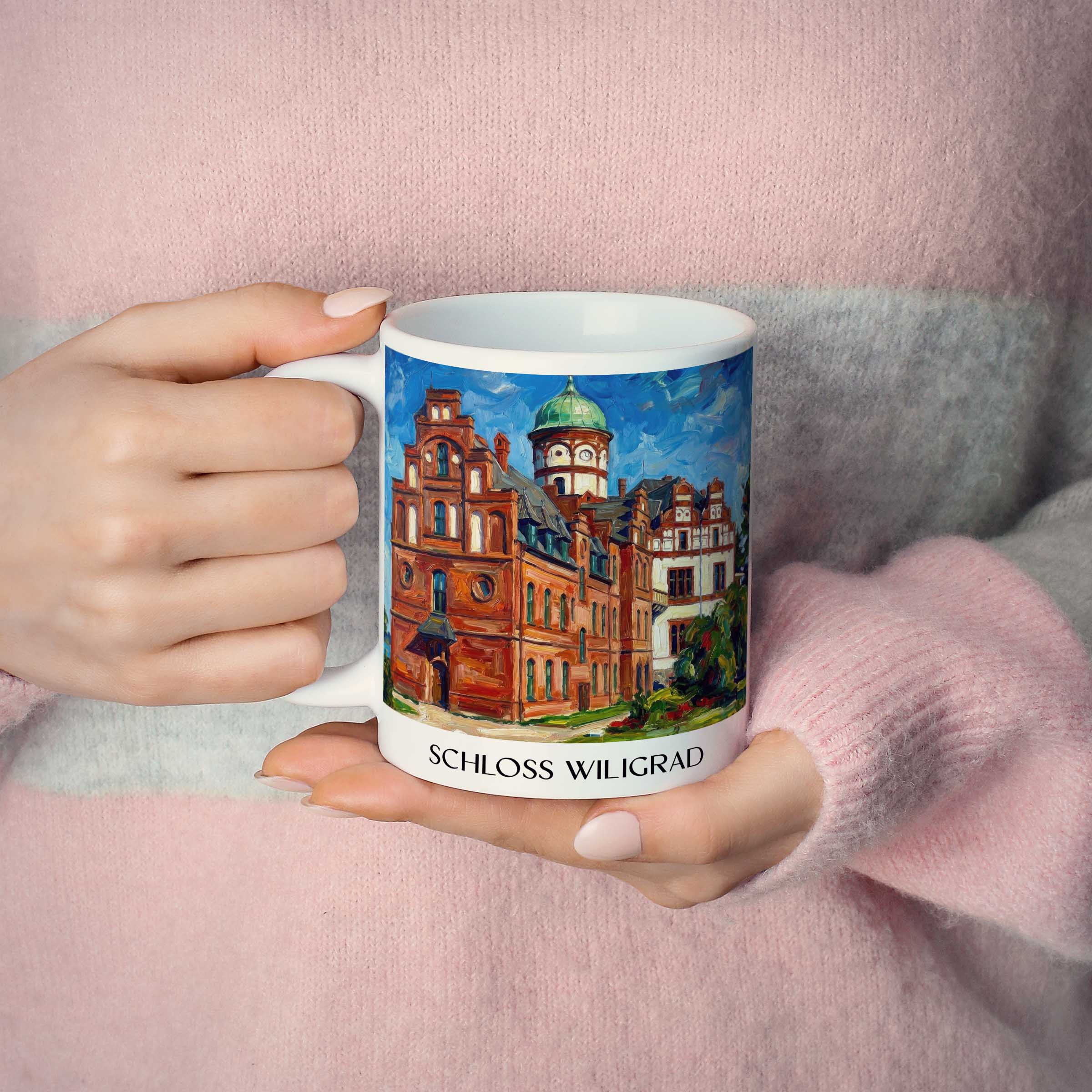 schloss-wiligrad-schwerin-deutschland-kaffeebecher-oil-painting-oelgemaelde