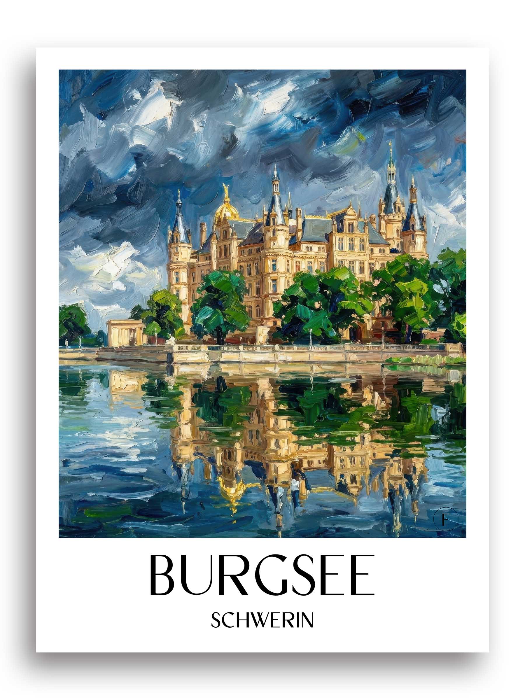 burgsee-schwerin-deutschland-poster-oil-painting-oelgemaelde