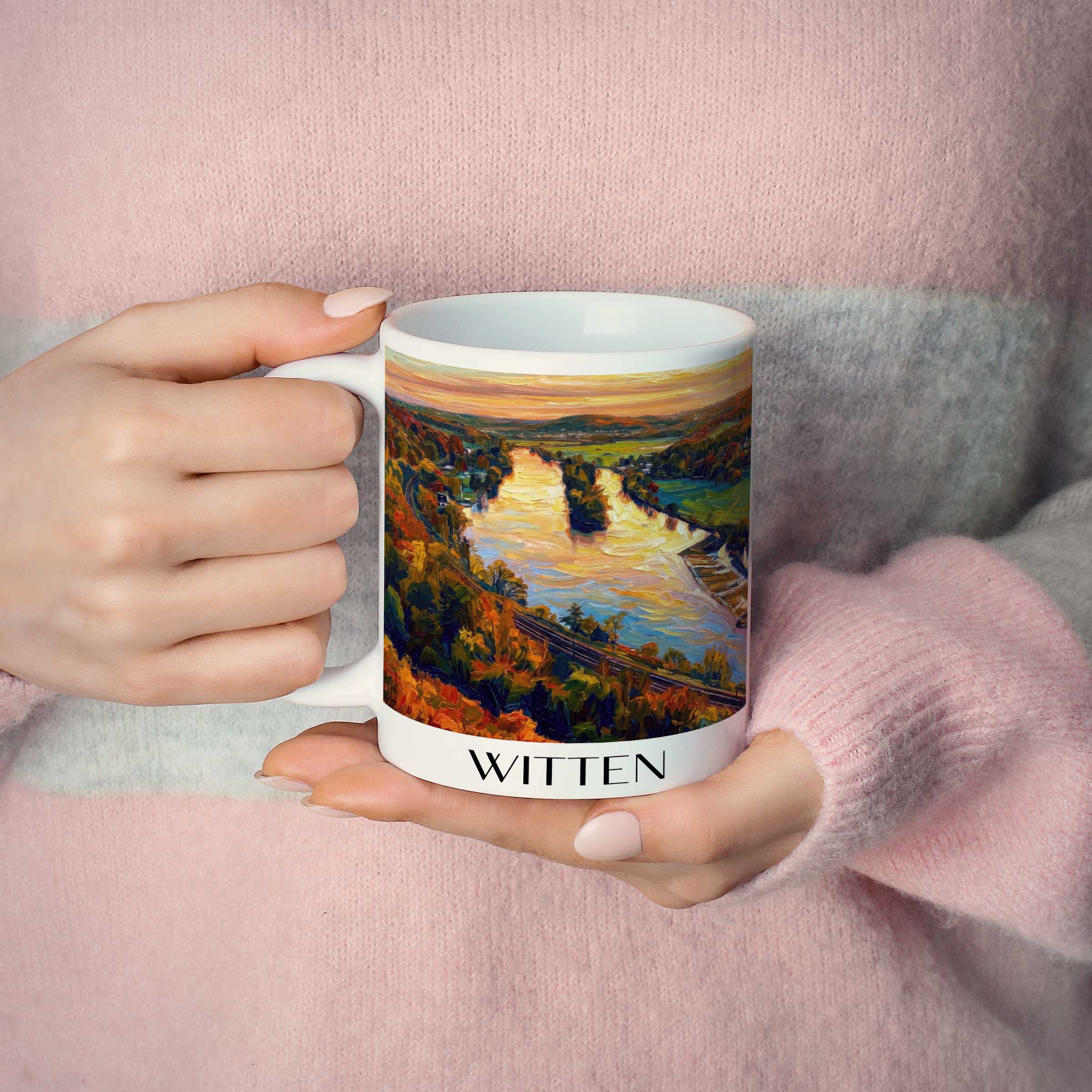 witten-ruhrgebiet-deutschland-kaffeebecher-oil-painting-oelgemaelde