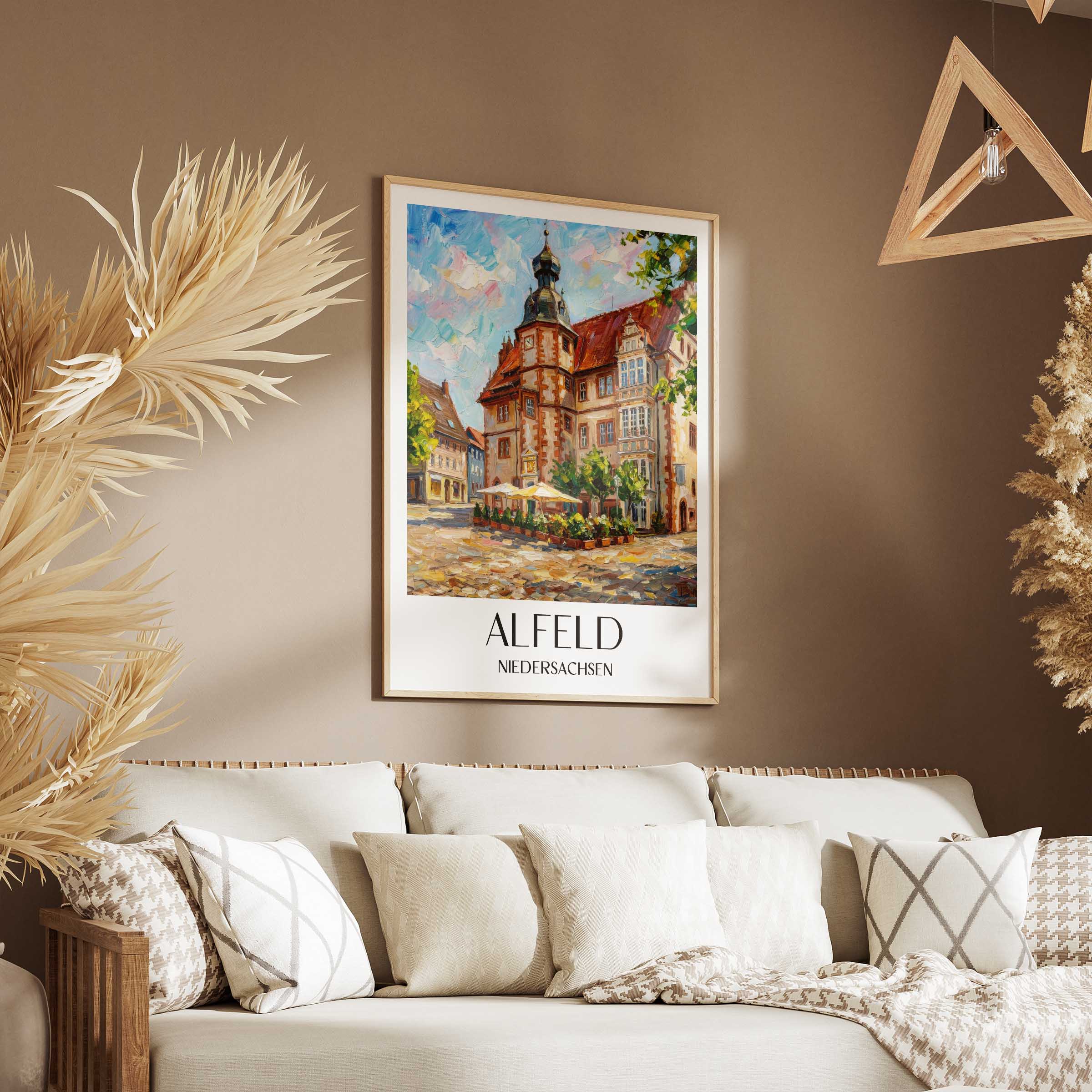 alfeld-niedersachsen-deutschland-poster-oil-painting-oelgemaelde
