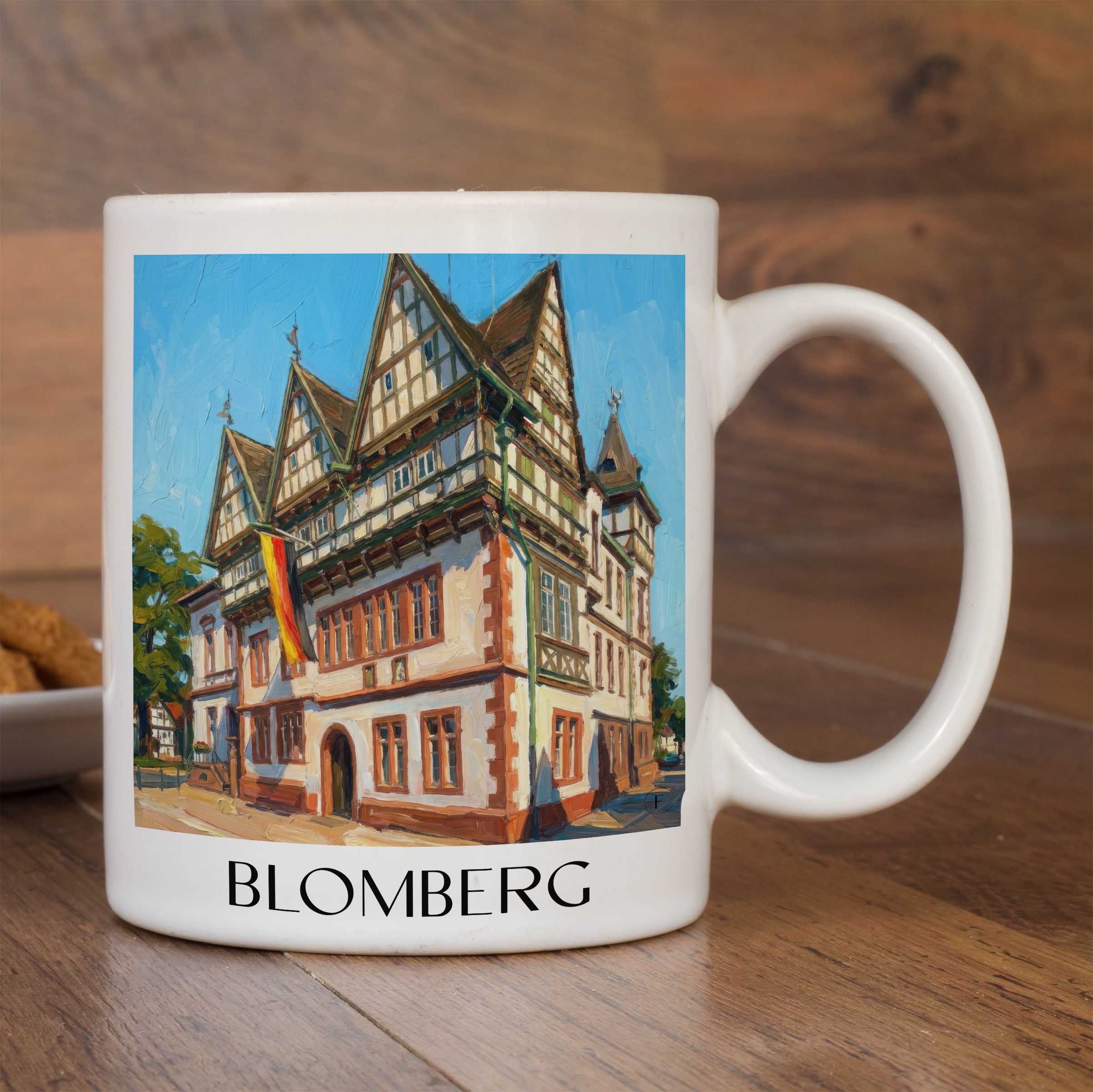 blomberg-nordrhein-westfalen-deutschland-kaffeebecher-oil-painting-oelgemaelde