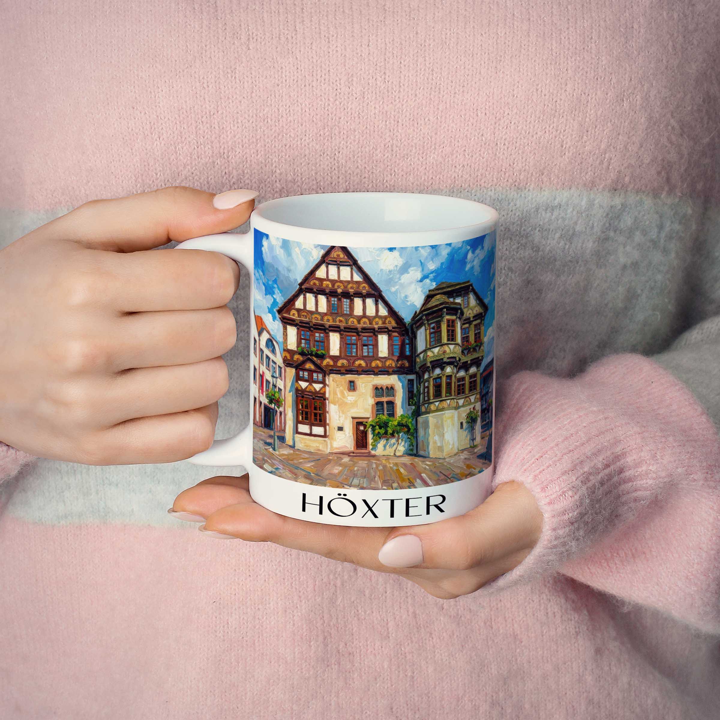 höxter-ostwestfalen-deutschland-kaffeebecher-oil-painting-oelgemaelde
