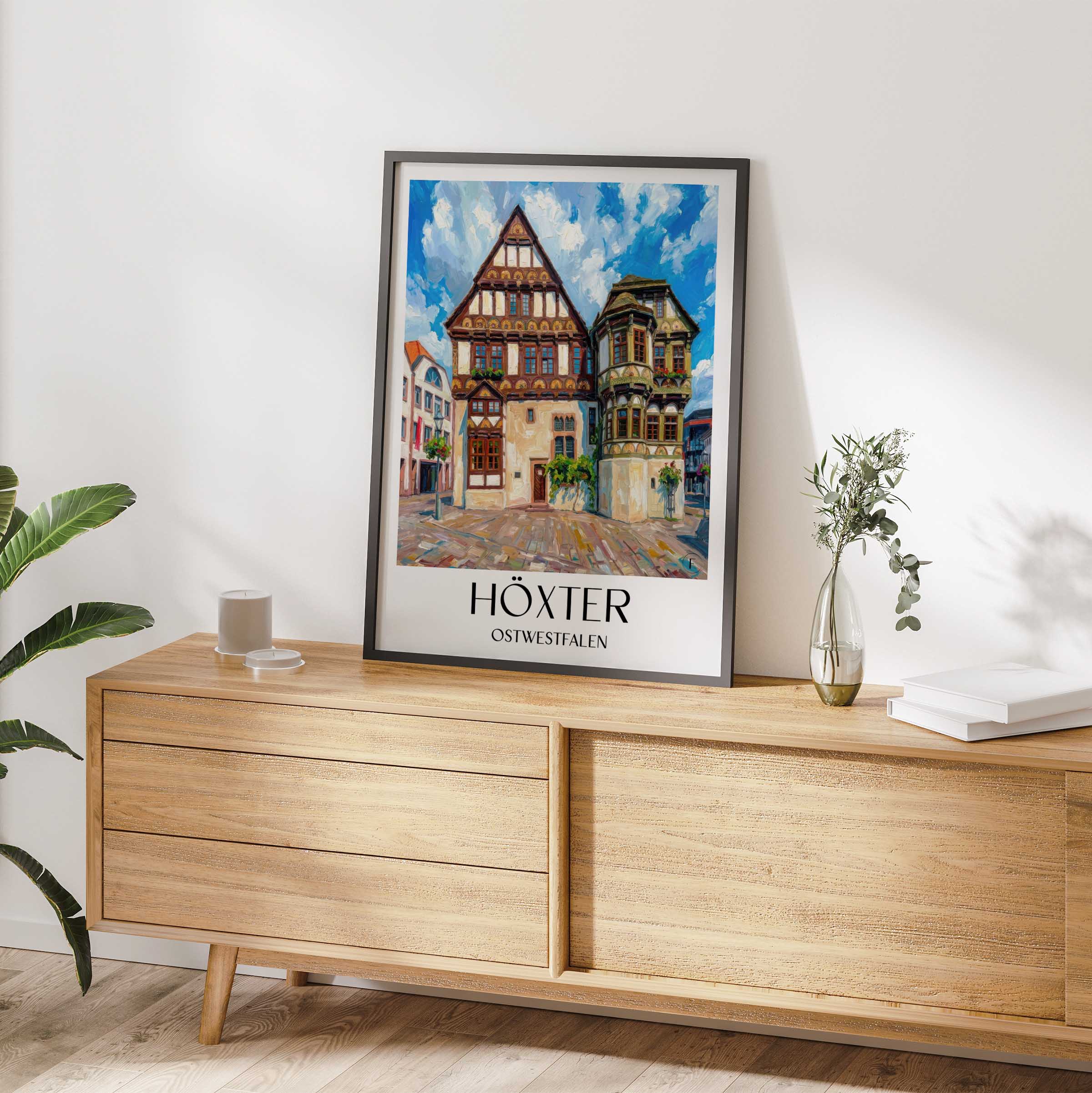höxter-ostwestfalen-deutschland-poster-oil-painting-oelgemaelde