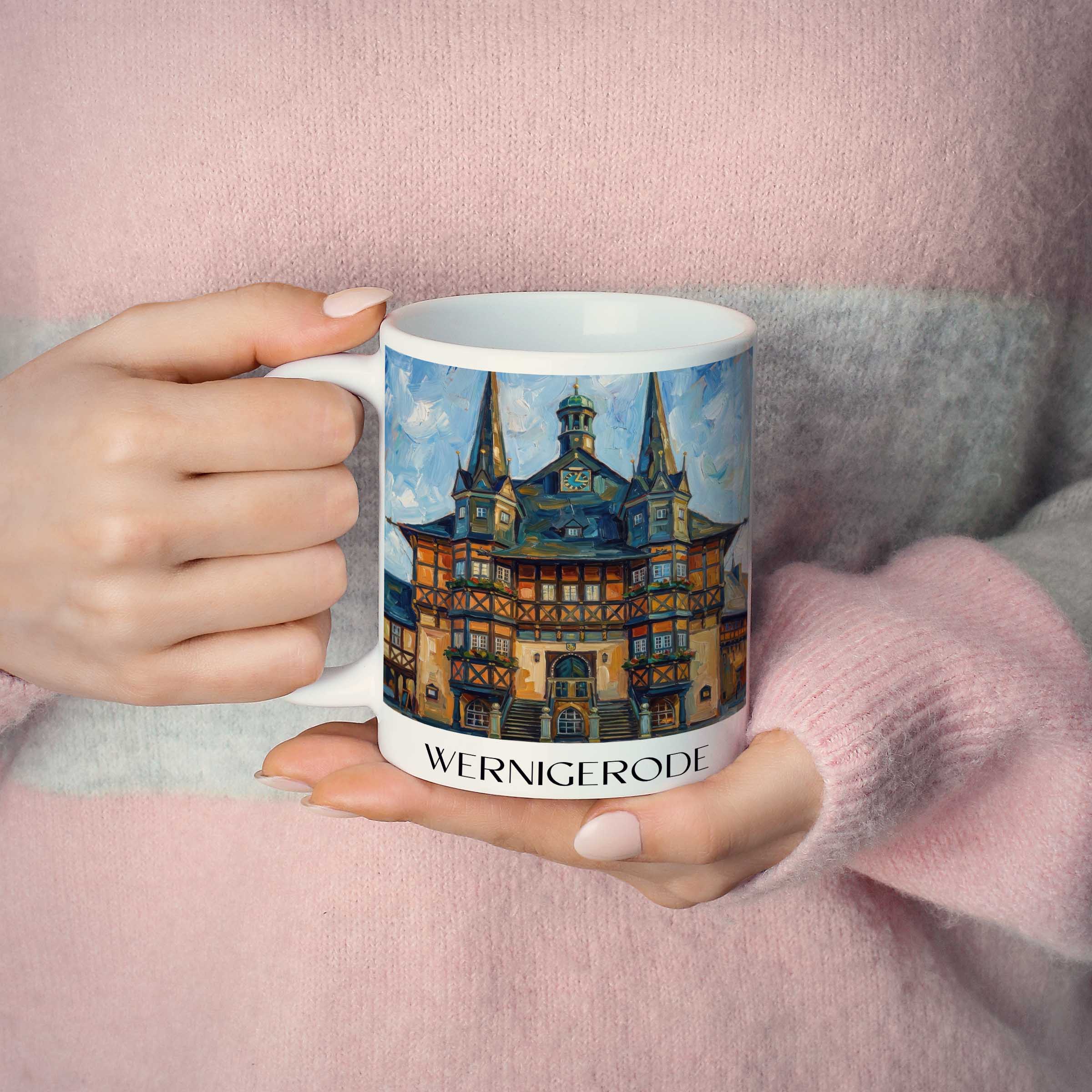 wernigerode-harz-deutschland-kaffeebecher-oil-painting-oelgemaelde