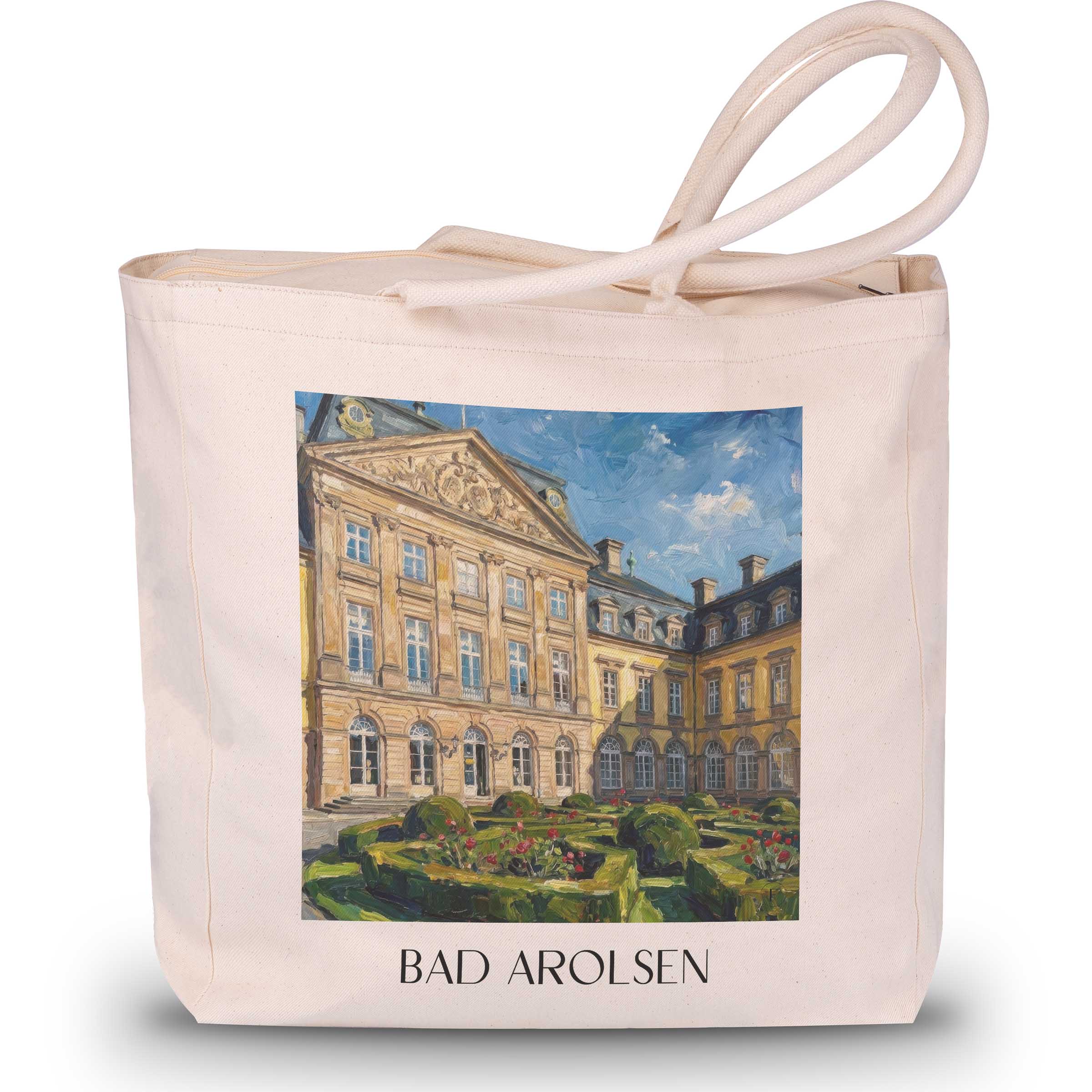bad-arolsen-hessen-deutschland-einkaufstasche-oil-painting-oelgemaelde