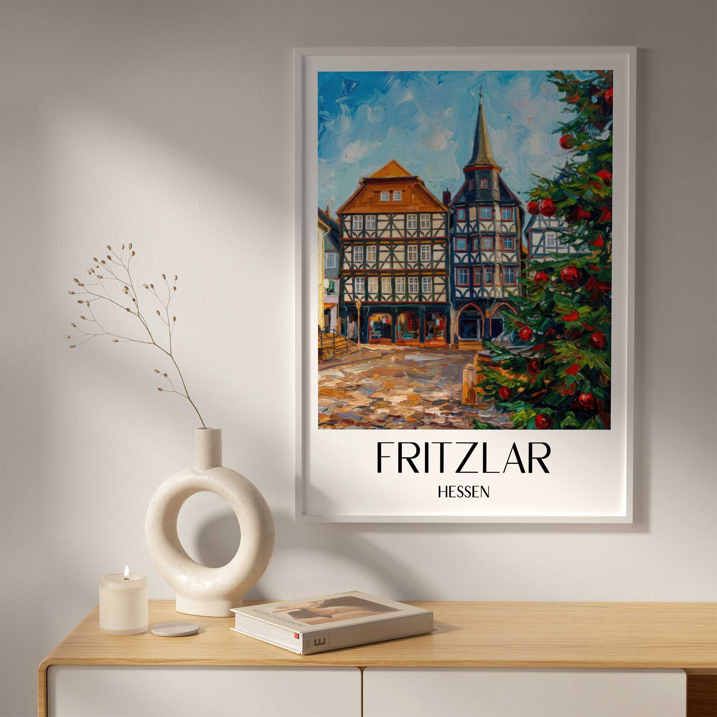 fritzlar-hessen-deutschland-poster-oil-painting-oelgemaelde