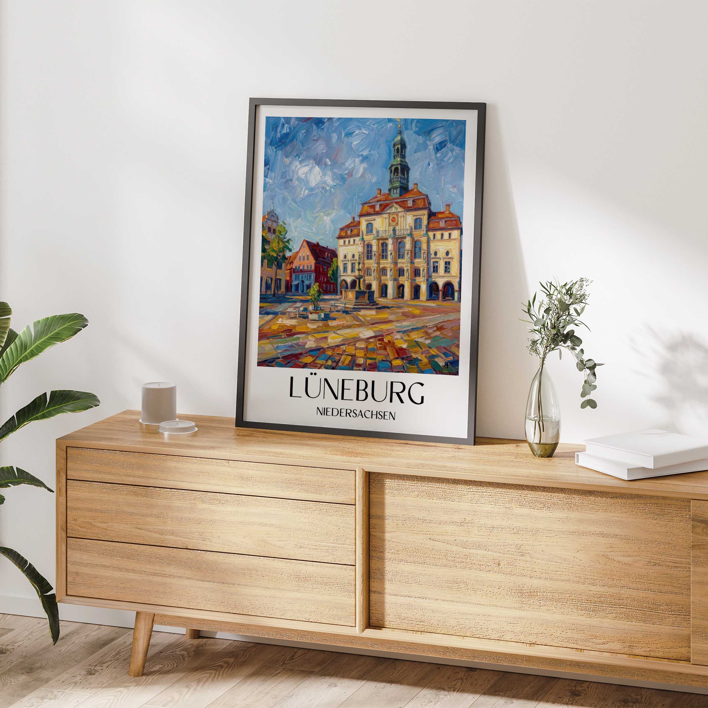 lüneburg-niedersachsen-deutschland-poster-oil-painting-oelgemaelde