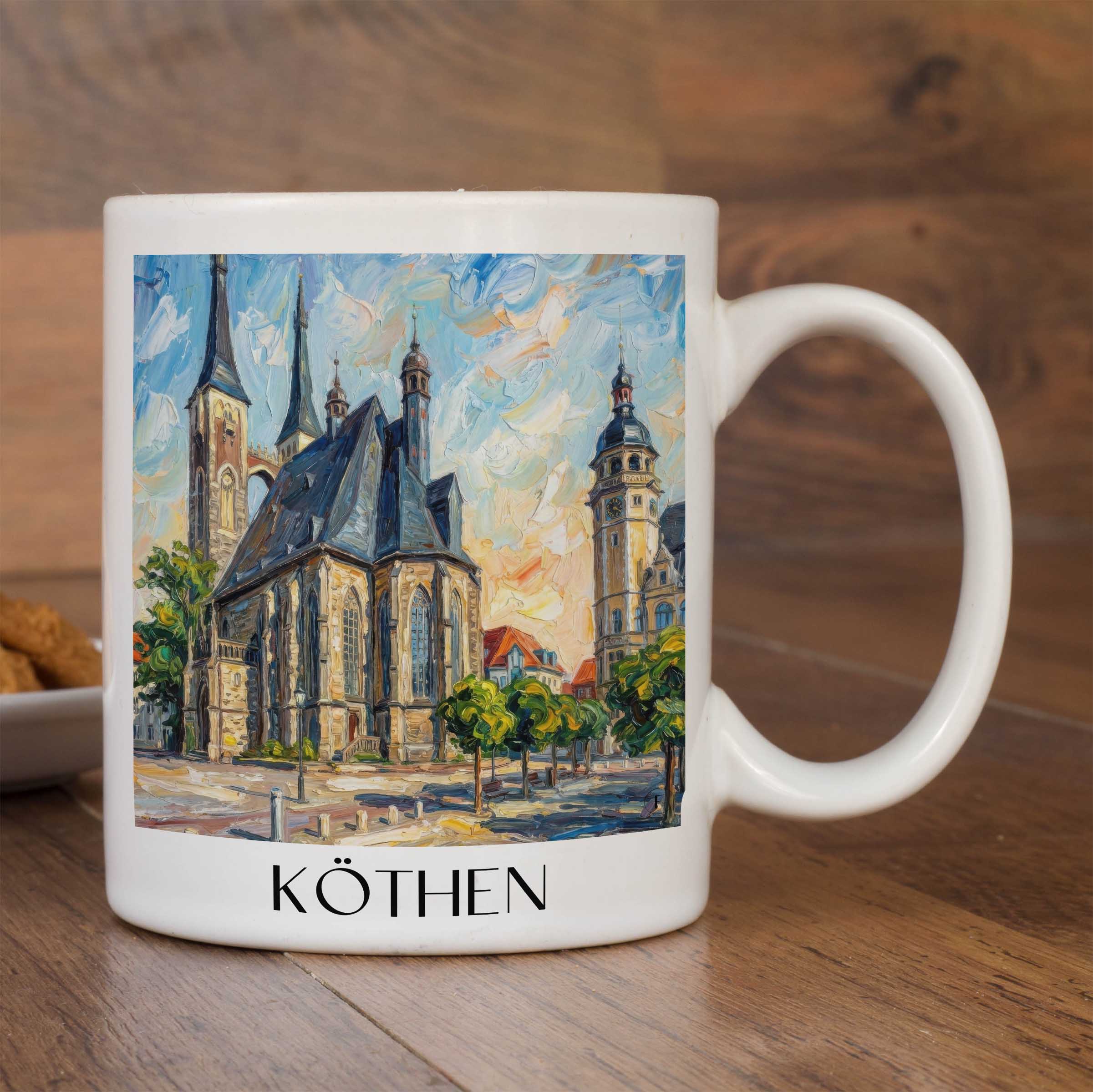 köthen-sachsen-anhalt-deutschland-kaffeebecher-oil-painting-oelgemaelde