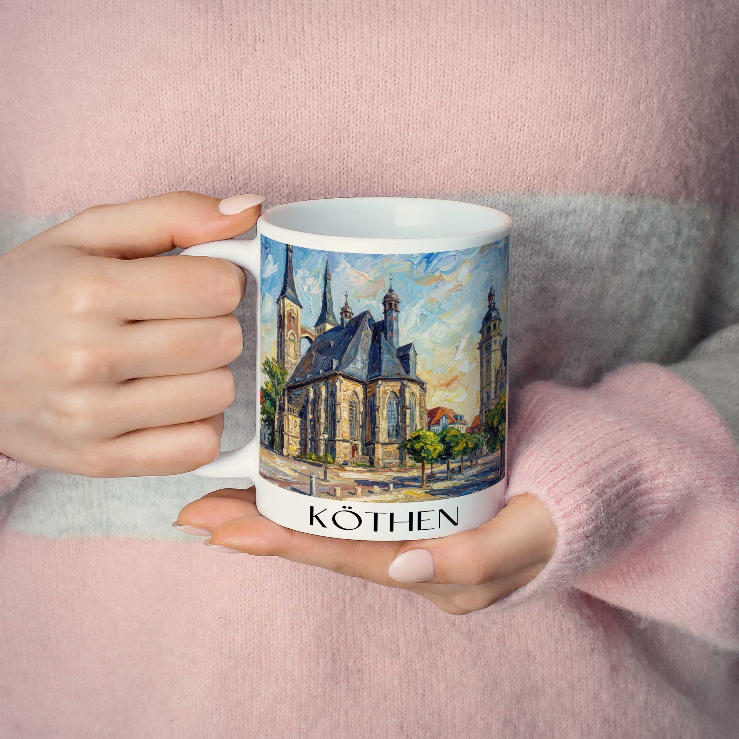 köthen-sachsen-anhalt-deutschland-kaffeebecher-oil-painting-oelgemaelde