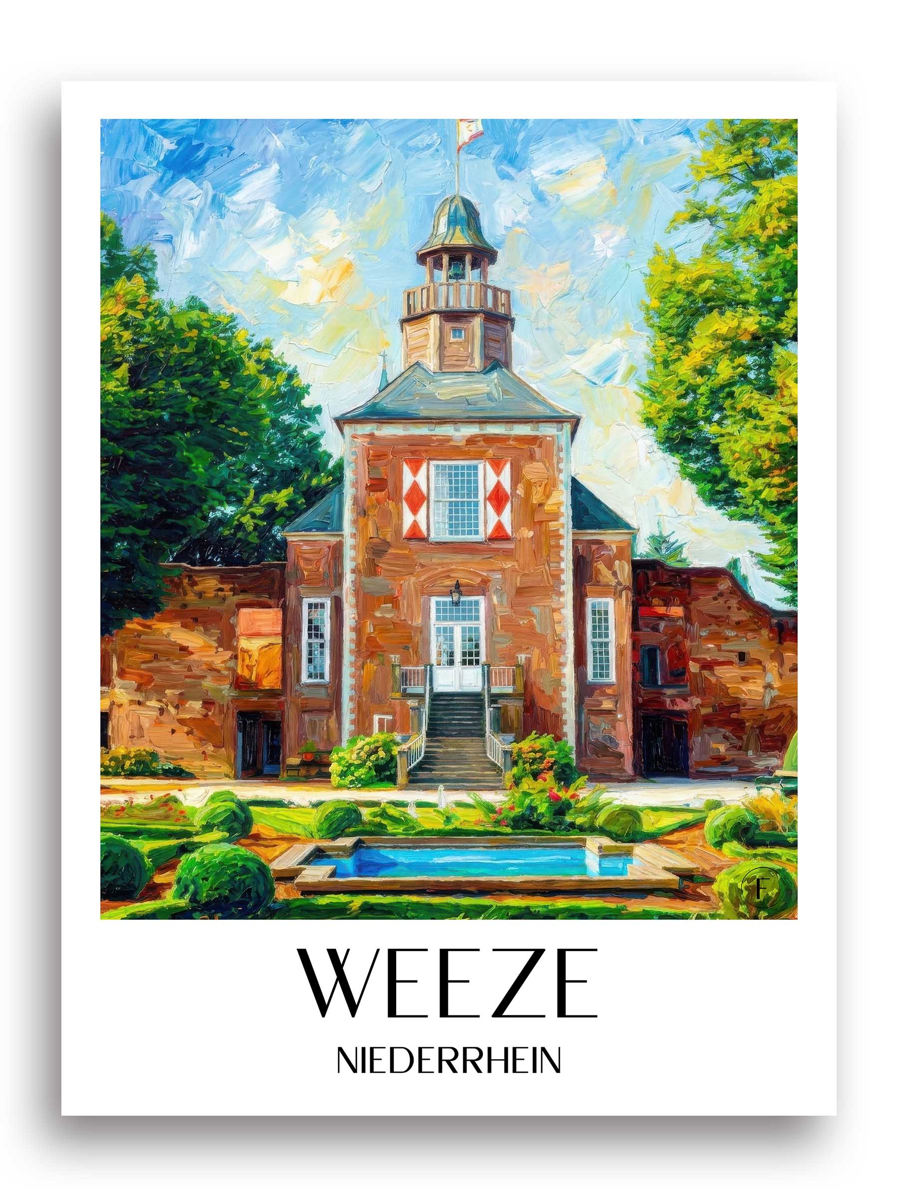 weeze-niederrhein-deutschland-poster-oil-painting-oelgemaelde