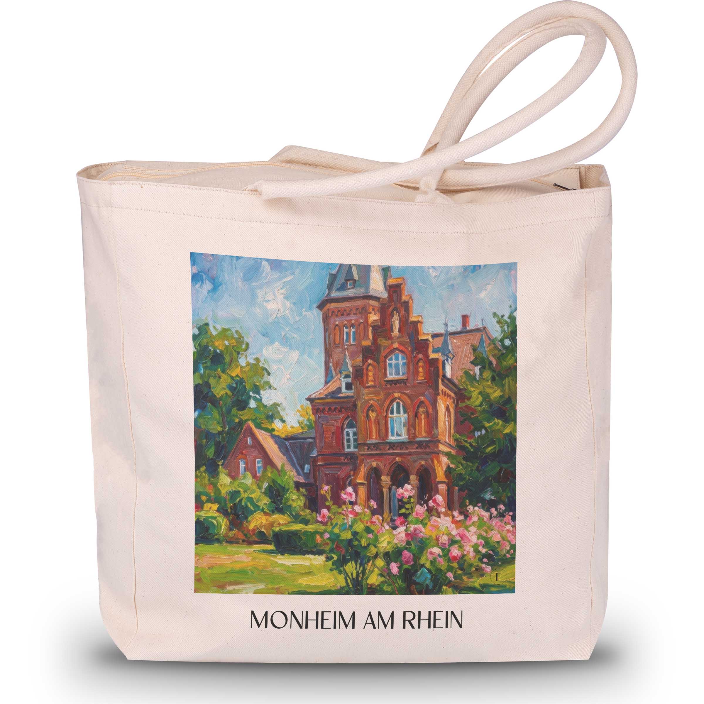 monheim-am-rhein-rheinland--deutschland-einkaufstasche-oil-painting-oelgemaelde