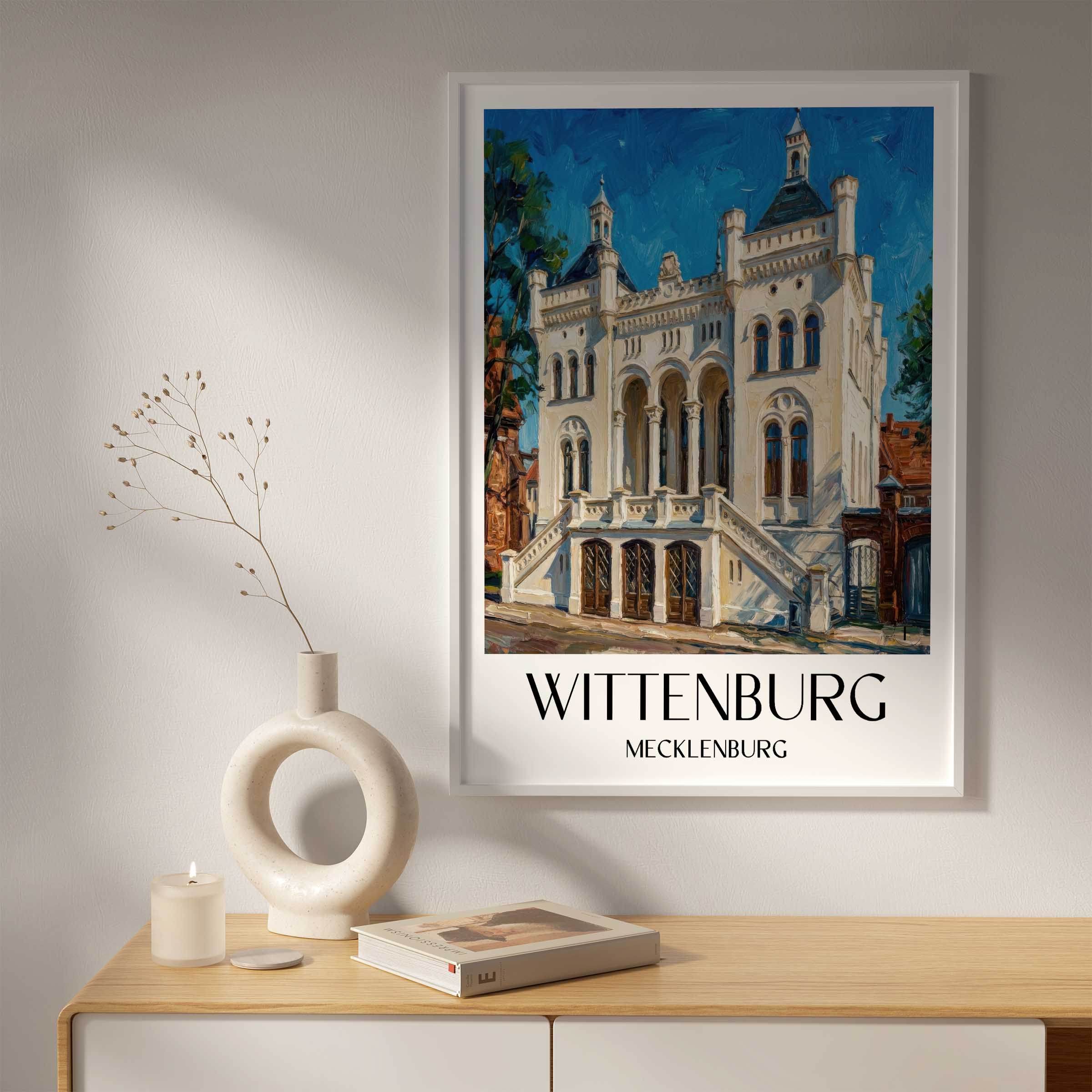 wittenburg-mecklenburg-deutschland-poster-oil-painting-oelgemaelde