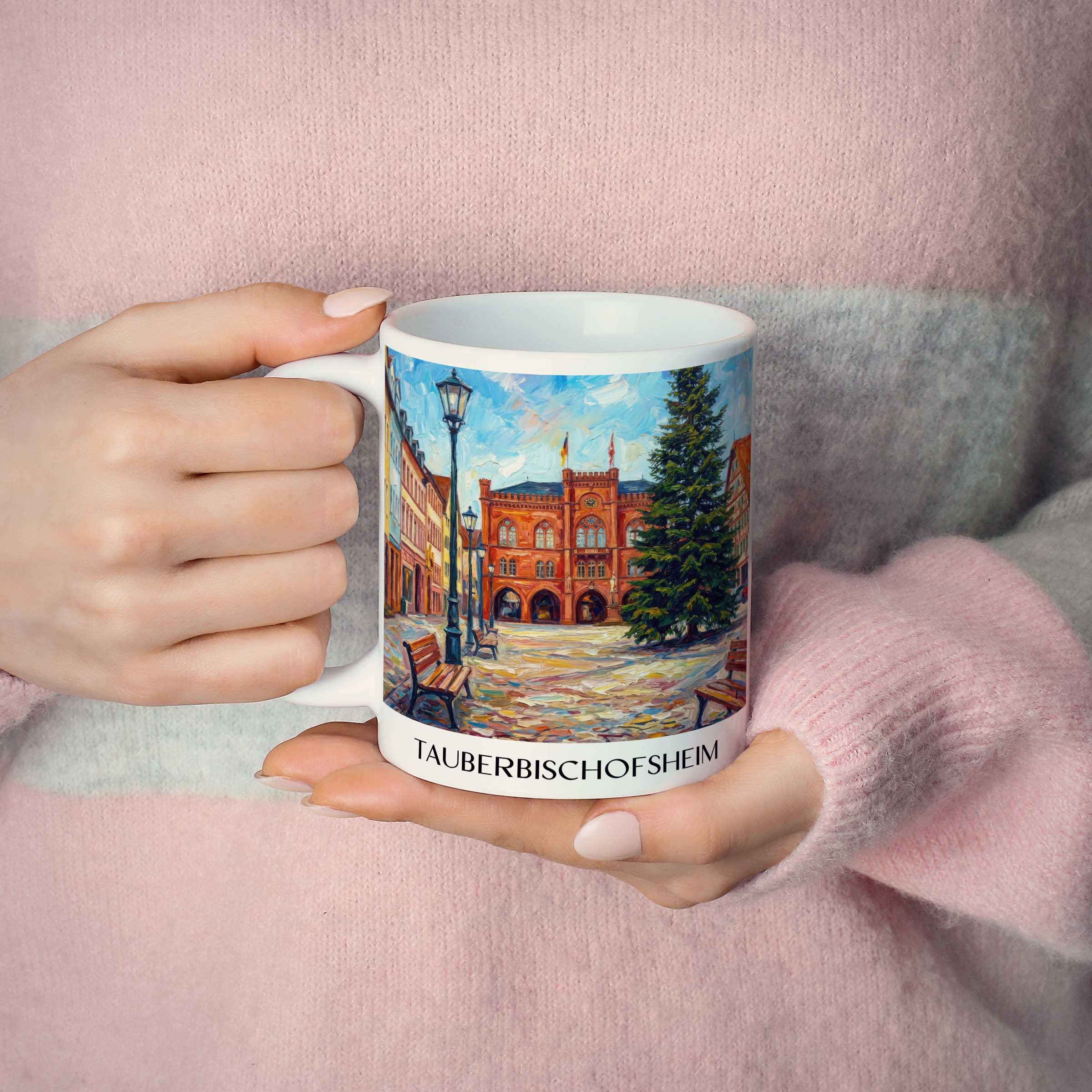 tauberbischofsheim-baden-württemberg-deutschland-kaffeebecher-oil-painting-oelgemaelde