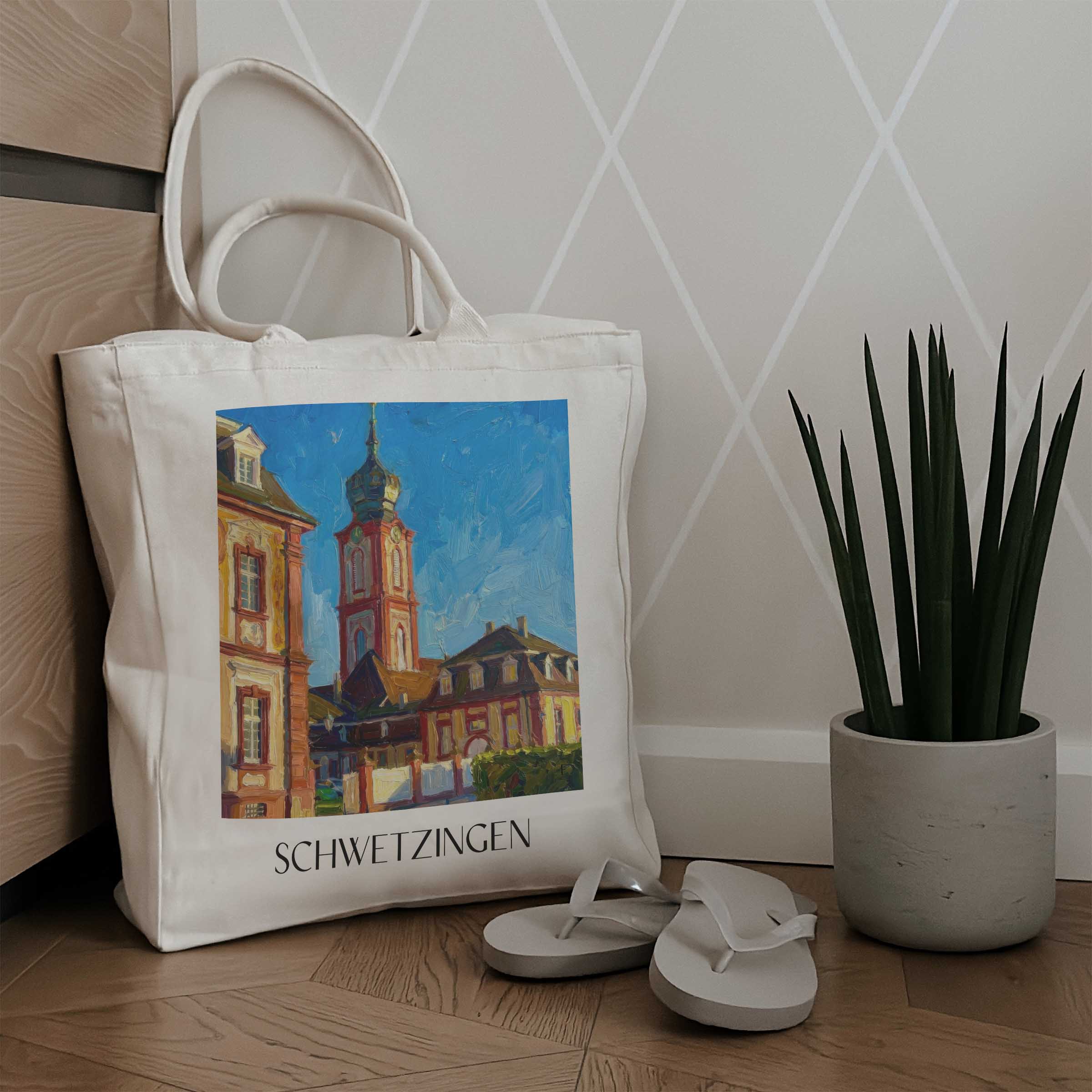 schwetzingen-kurpfalz-deutschland-einkaufstasche-oil-painting-oelgemaelde