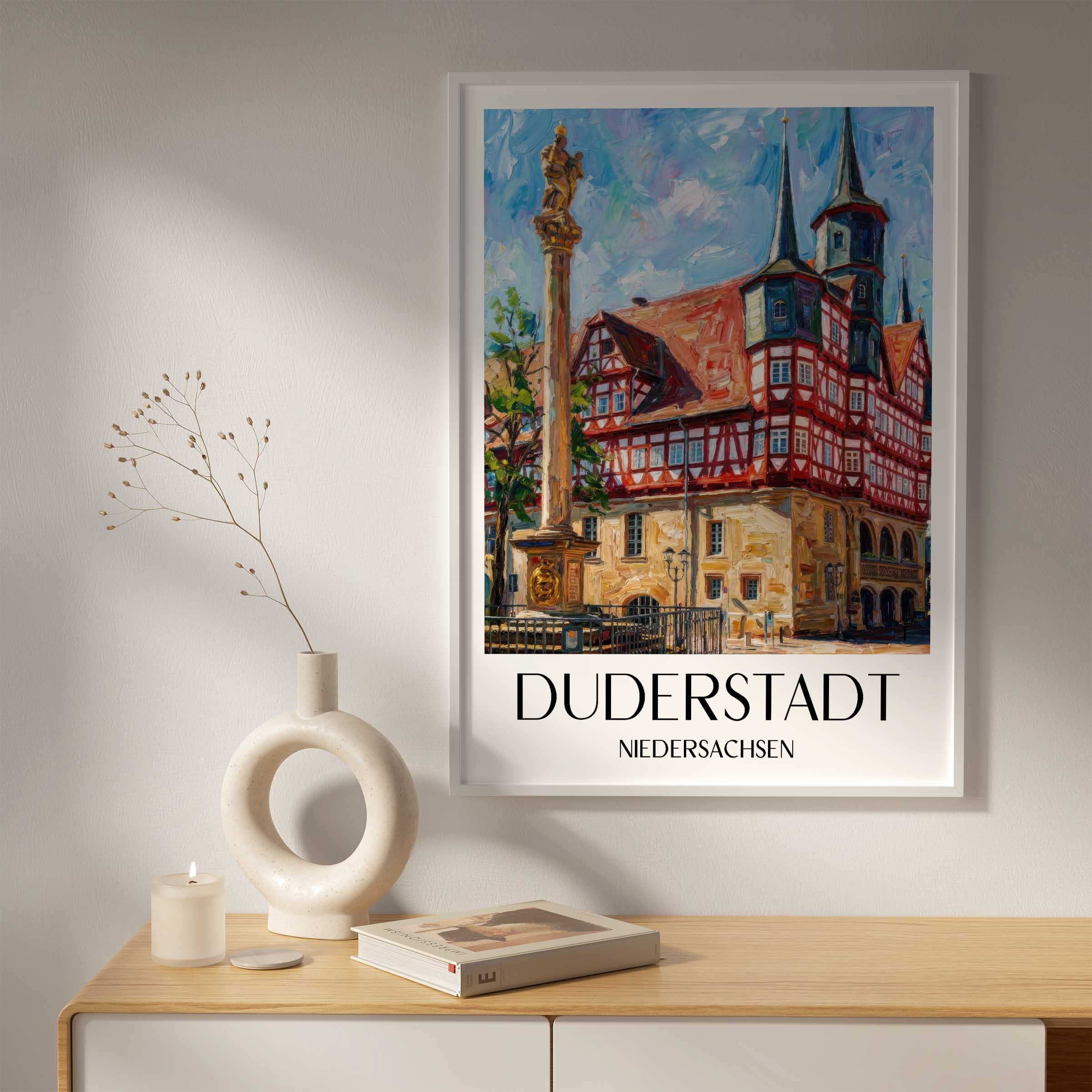 duderstadt-niedersachsen-deutschland-poster-oil-painting-oelgemaelde