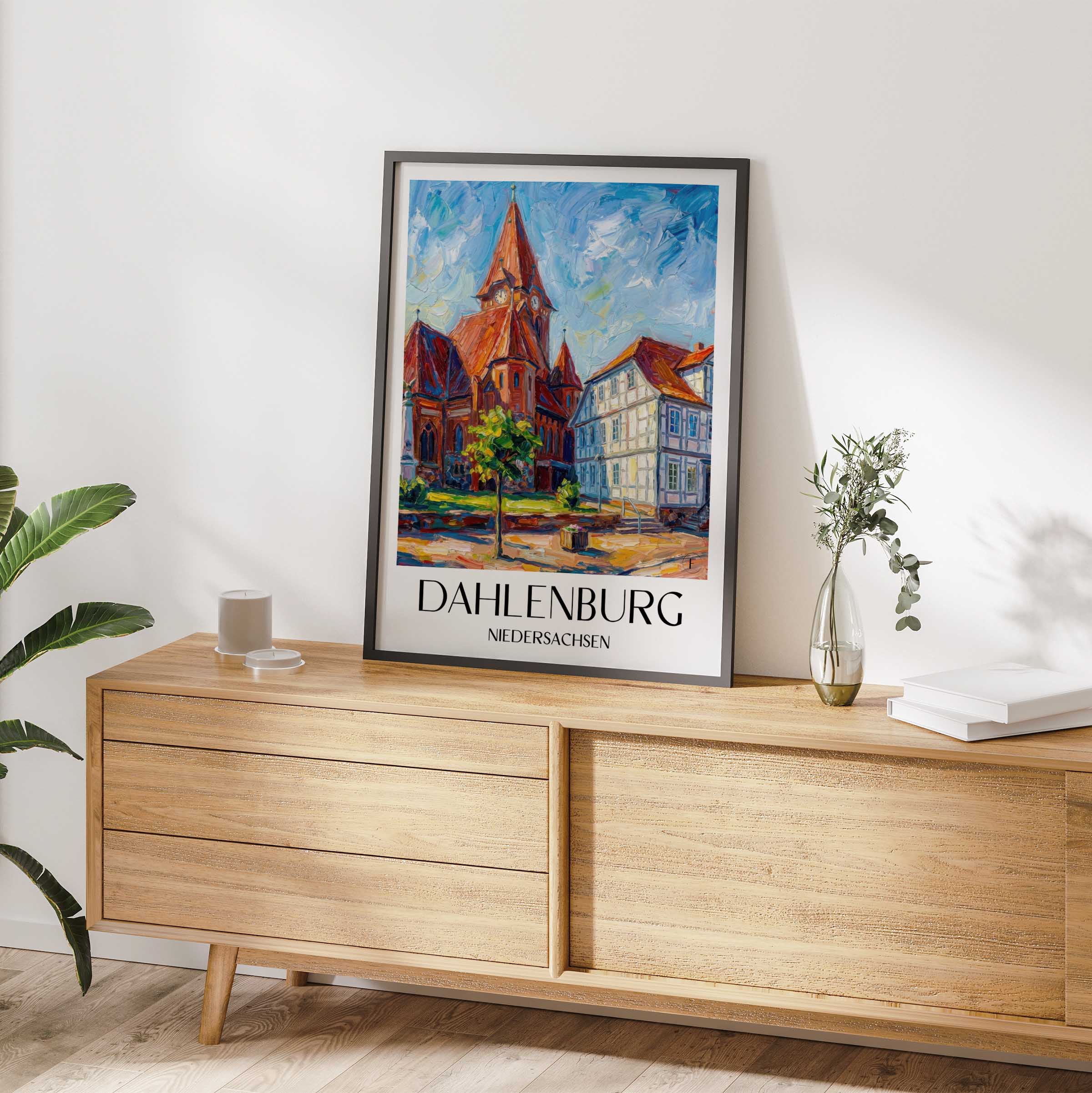 dahlenburg-niedersachsen-deutschland-poster-oil-painting-oelgemaelde