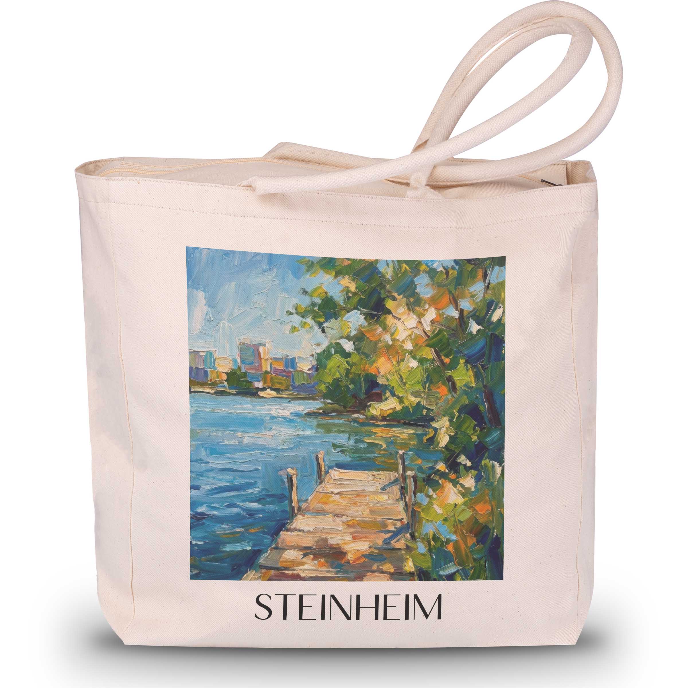 steinheim-hanau-deutschland-einkaufstasche-oil-painting-oelgemaelde