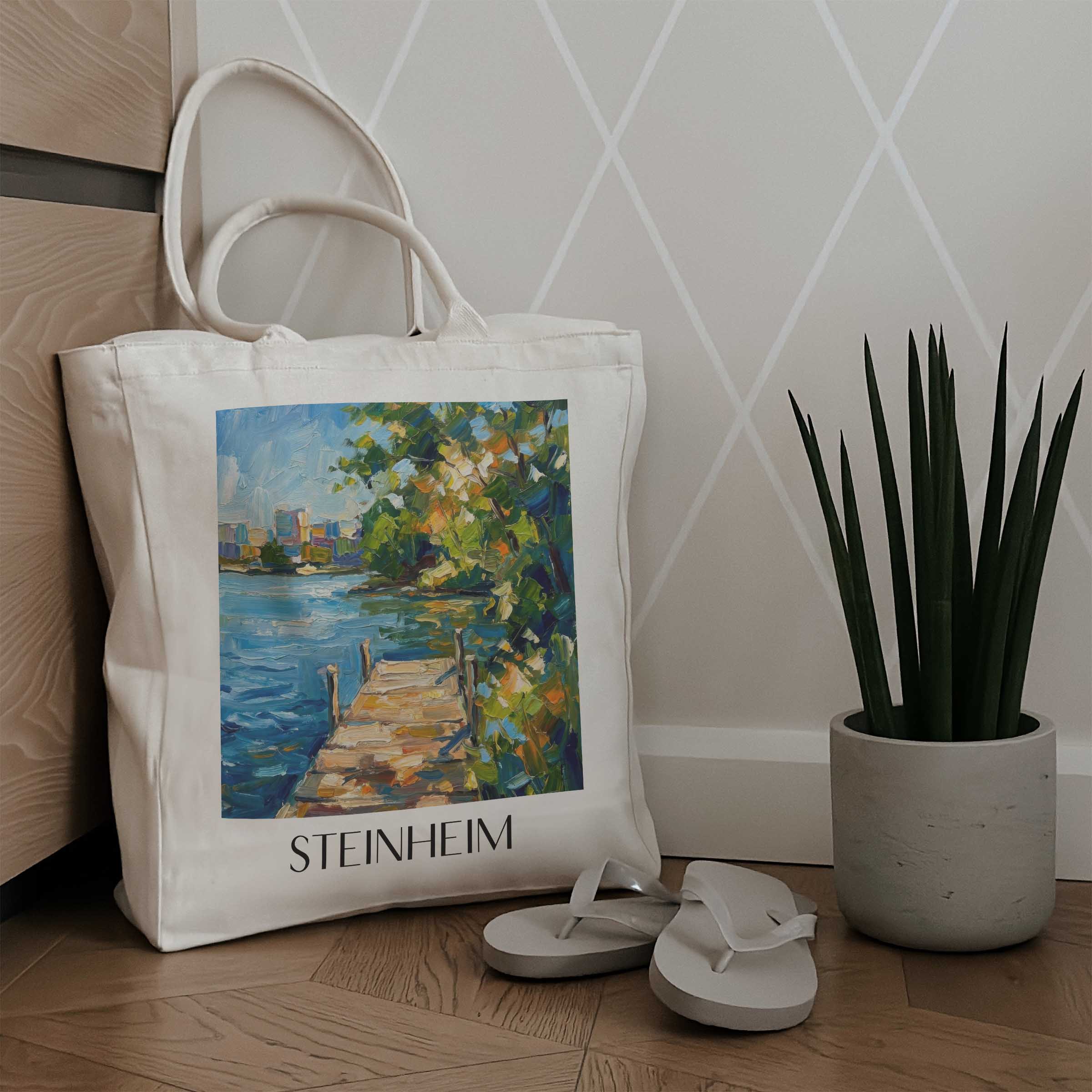 steinheim-hanau-deutschland-einkaufstasche-oil-painting-oelgemaelde