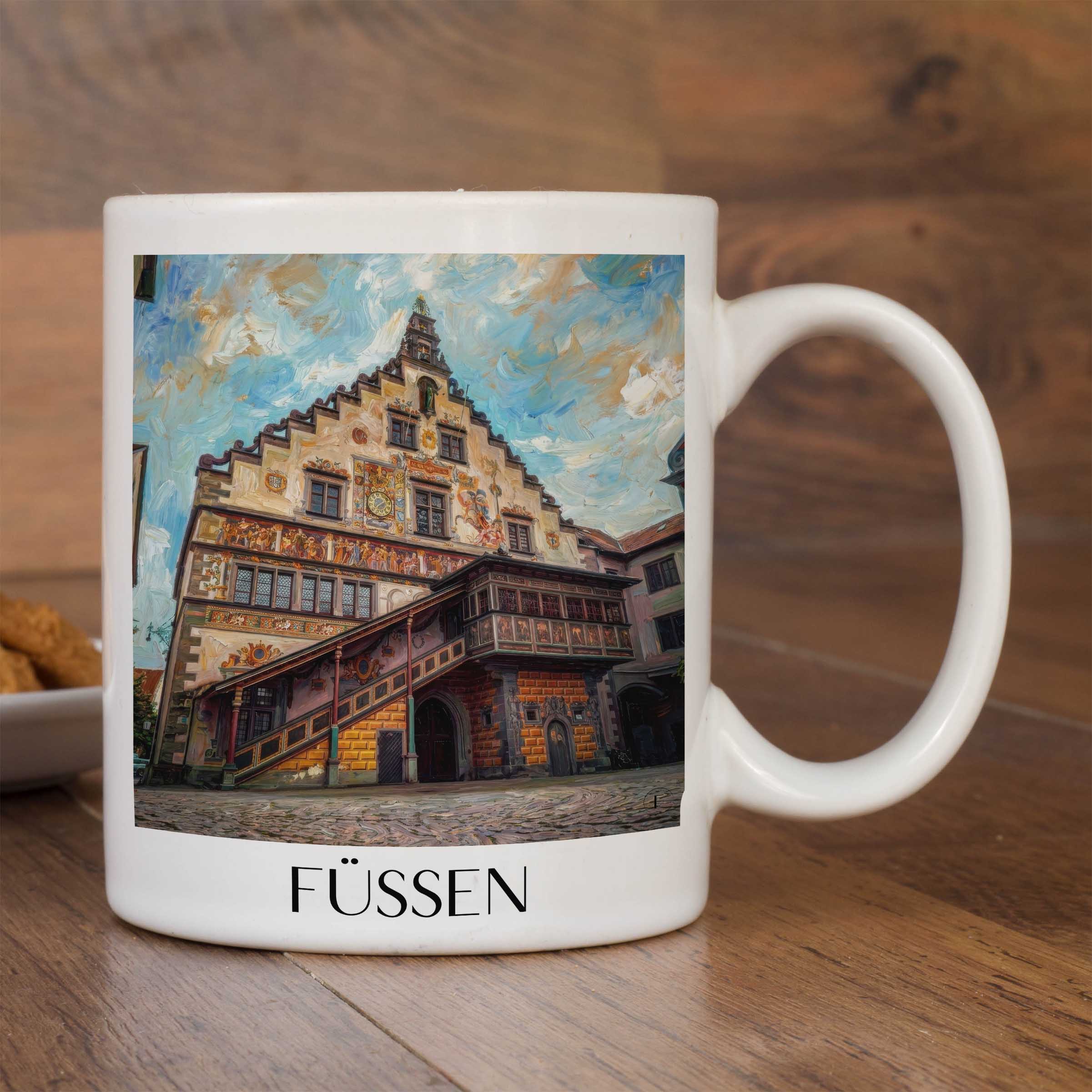 füssen-allgäu-deutschland-kaffeebecher-oil-painting-oelgemaelde