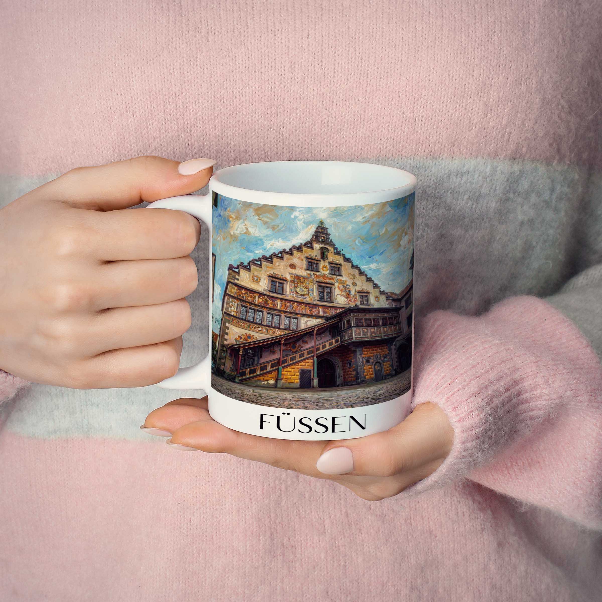 füssen-allgäu-deutschland-kaffeebecher-oil-painting-oelgemaelde