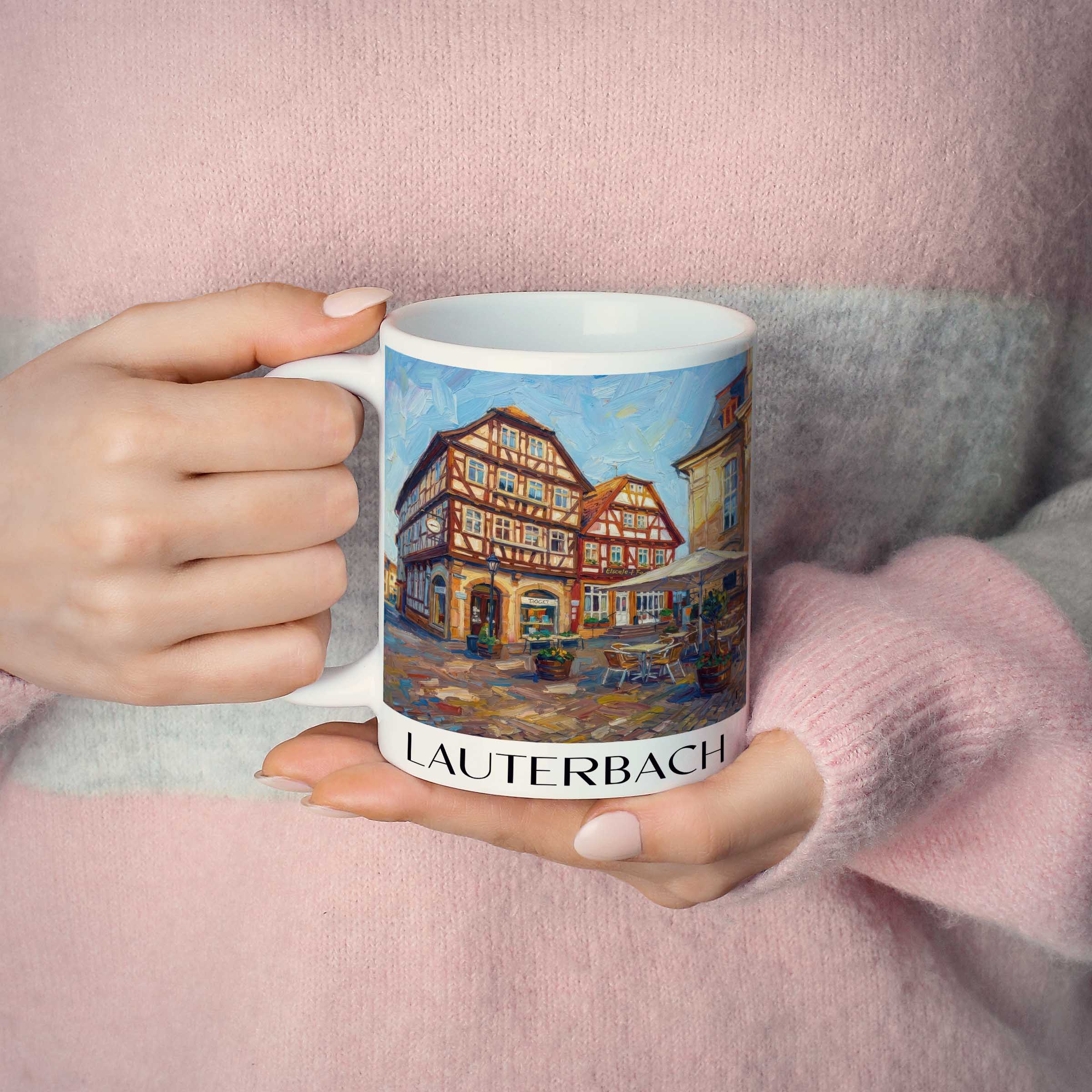 lauterbach-hessen-deutschland-kaffeebecher-oil-painting-oelgemaelde