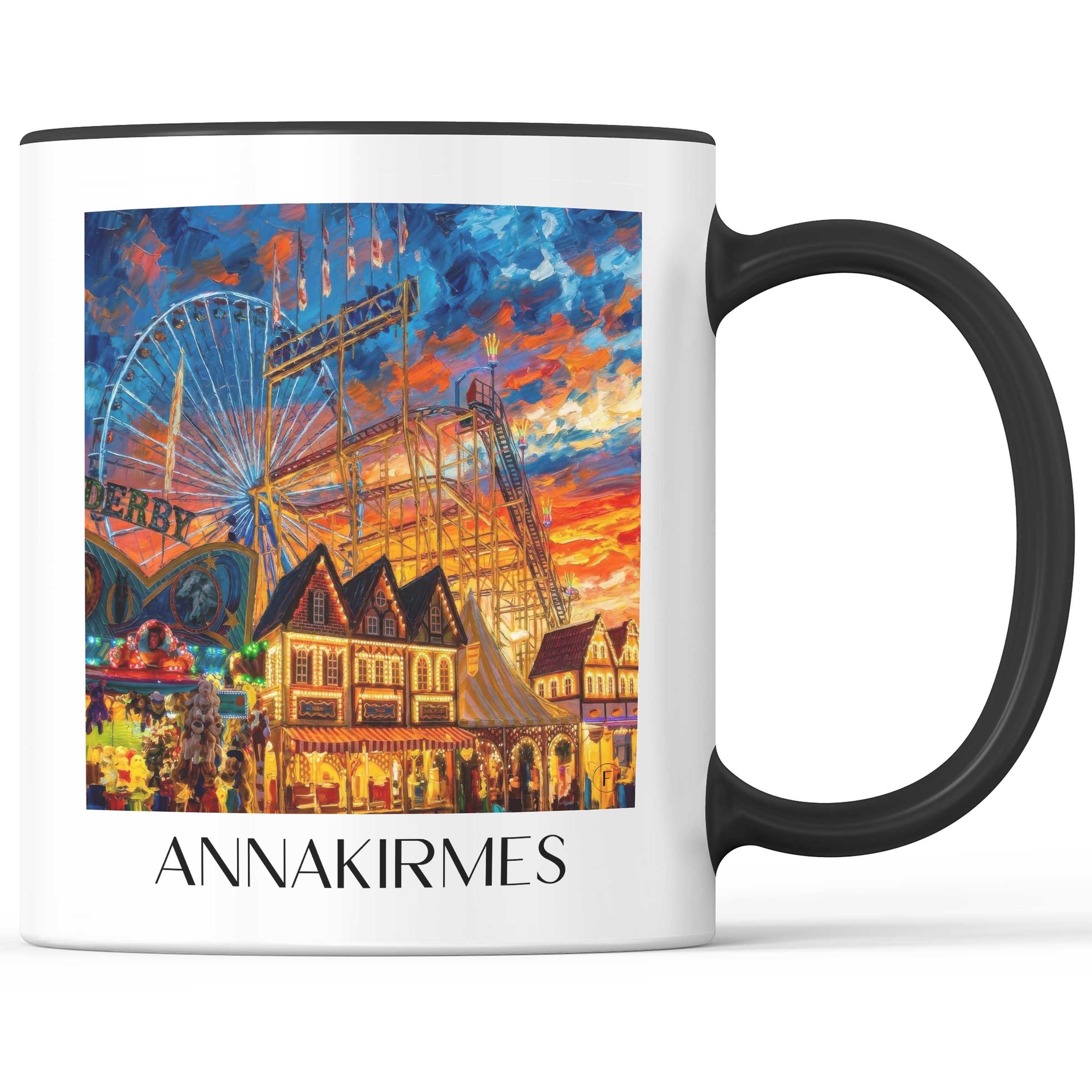 annakirmes-düren-deutschland-kaffeebecher-oil-painting-oelgemaelde