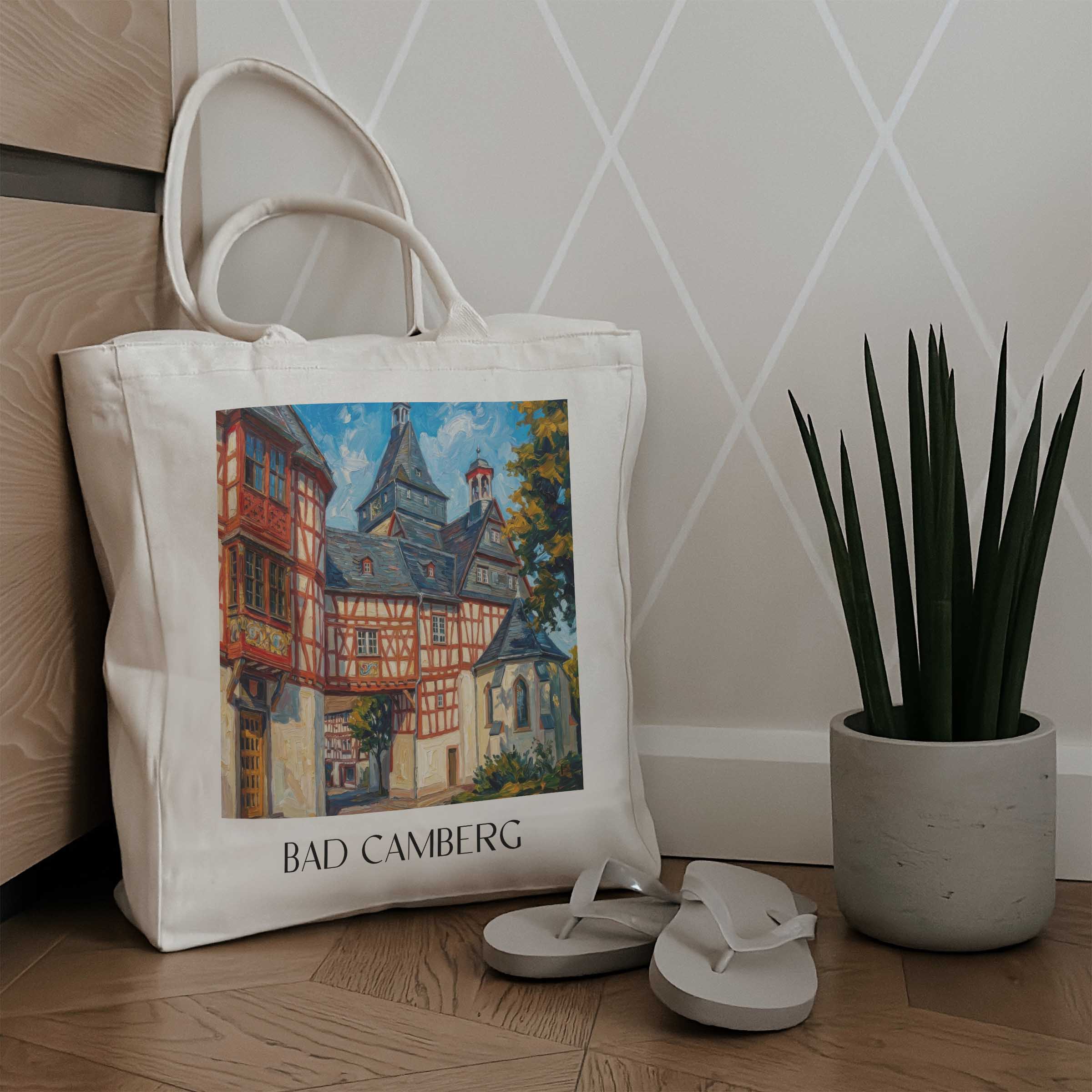 bad-camberg-taunus-deutschland-einkaufstasche-oil-painting-oelgemaelde