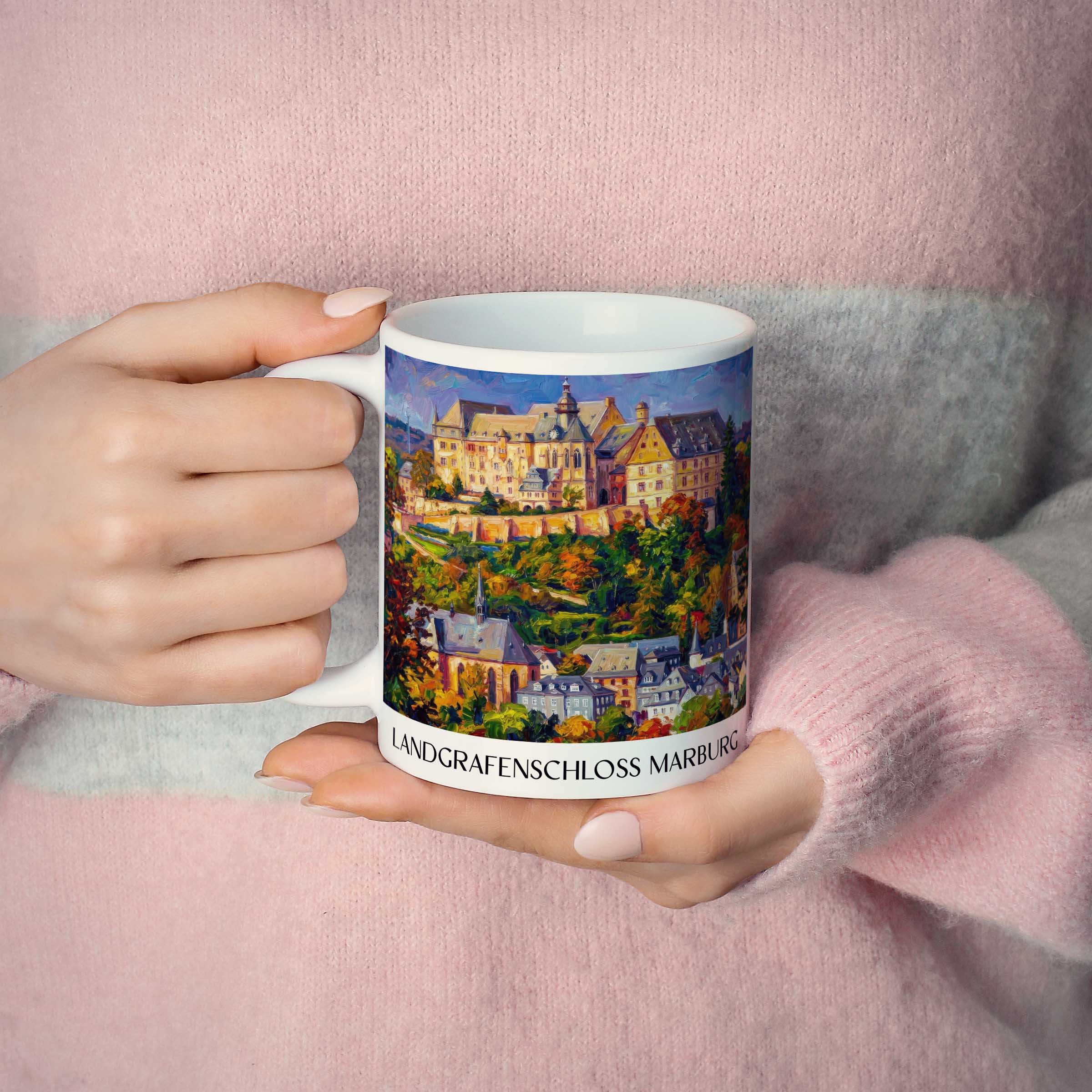 landgrafenschloss-marburg-hessen-deutschland-kaffeebecher-oil-painting-oelgemaelde