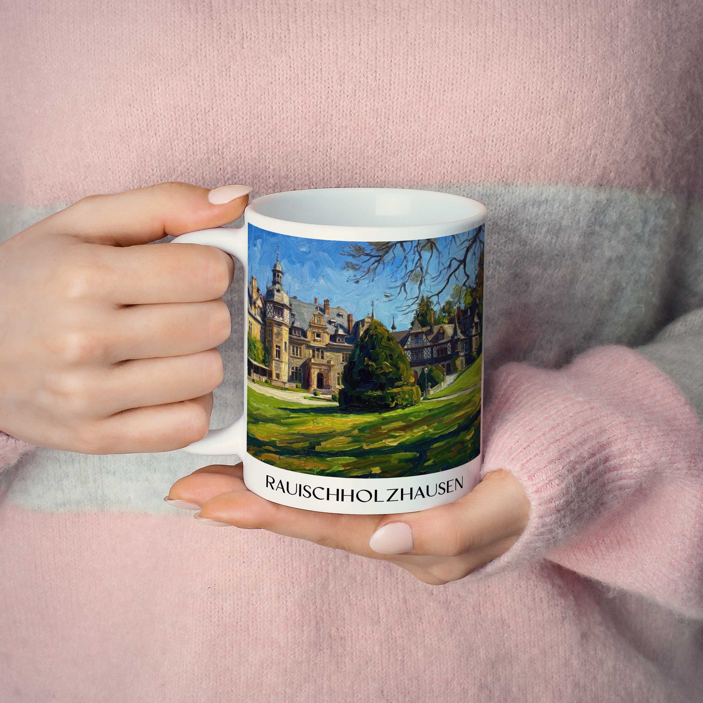 rauischholzhausen-hessen-deutschland-kaffeebecher-oil-painting-oelgemaelde