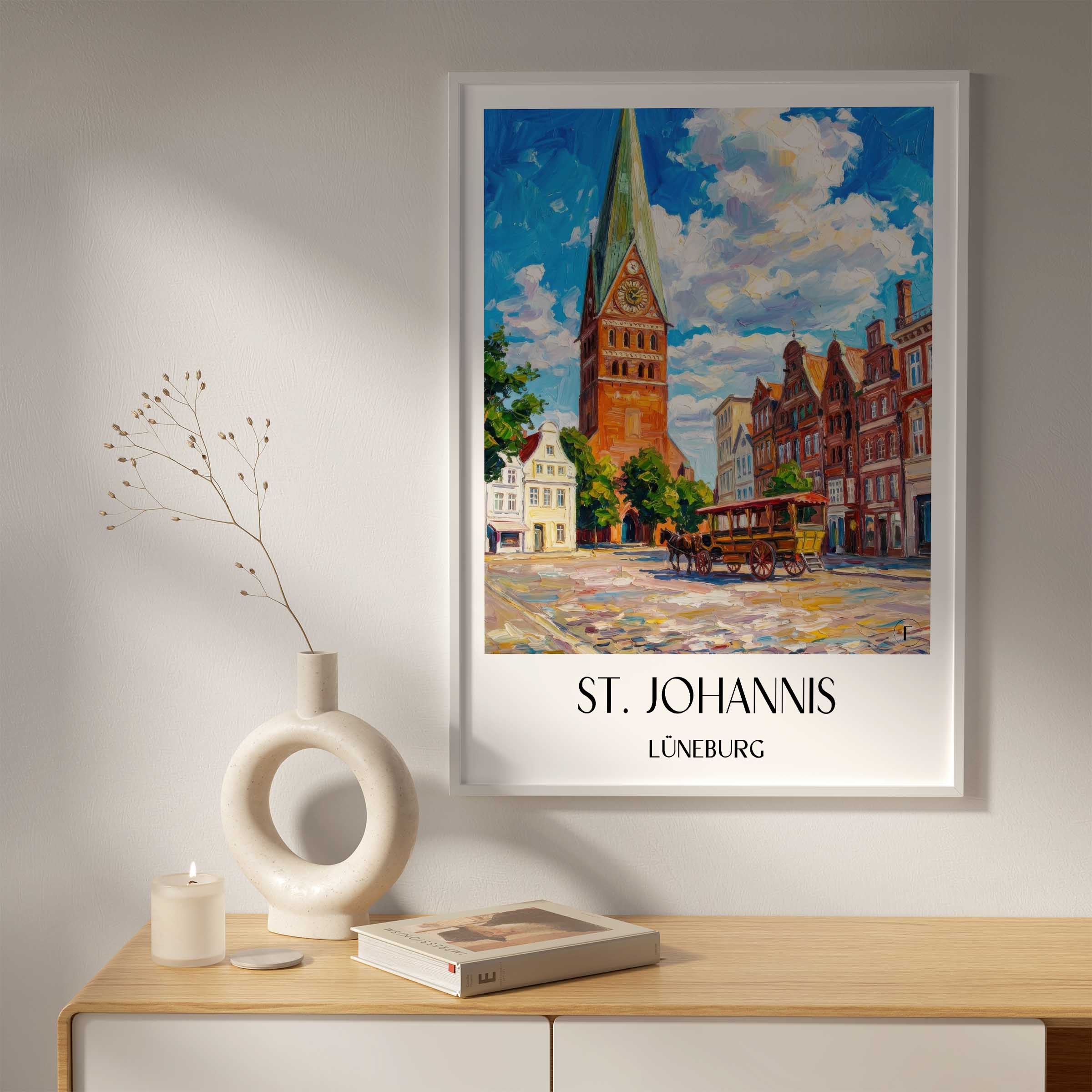 st.-johannis-lüneburg-deutschland-poster-oil-painting-oelgemaelde