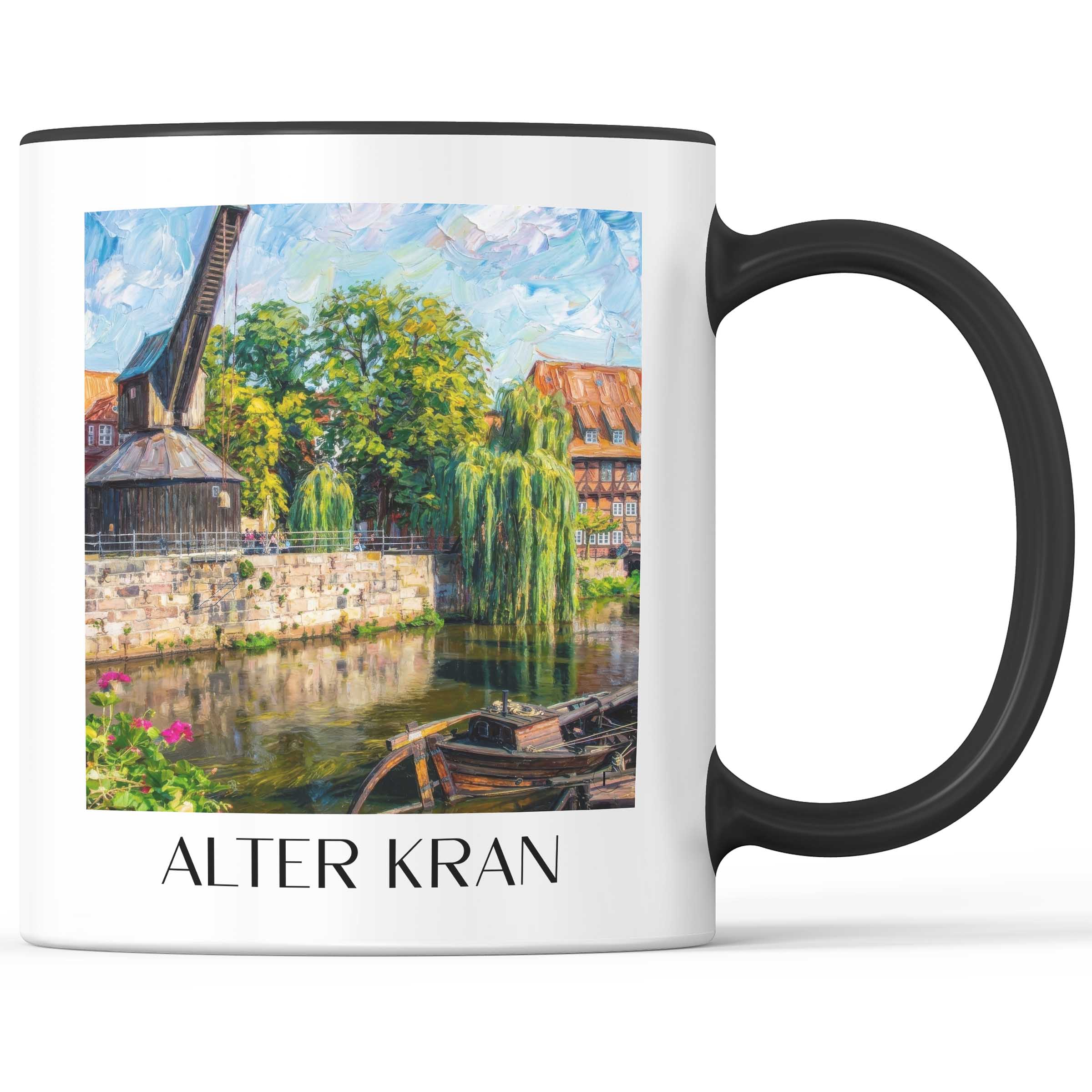 alter-kran-lüneburg-deutschland-kaffeebecher-oil-painting-oelgemaelde