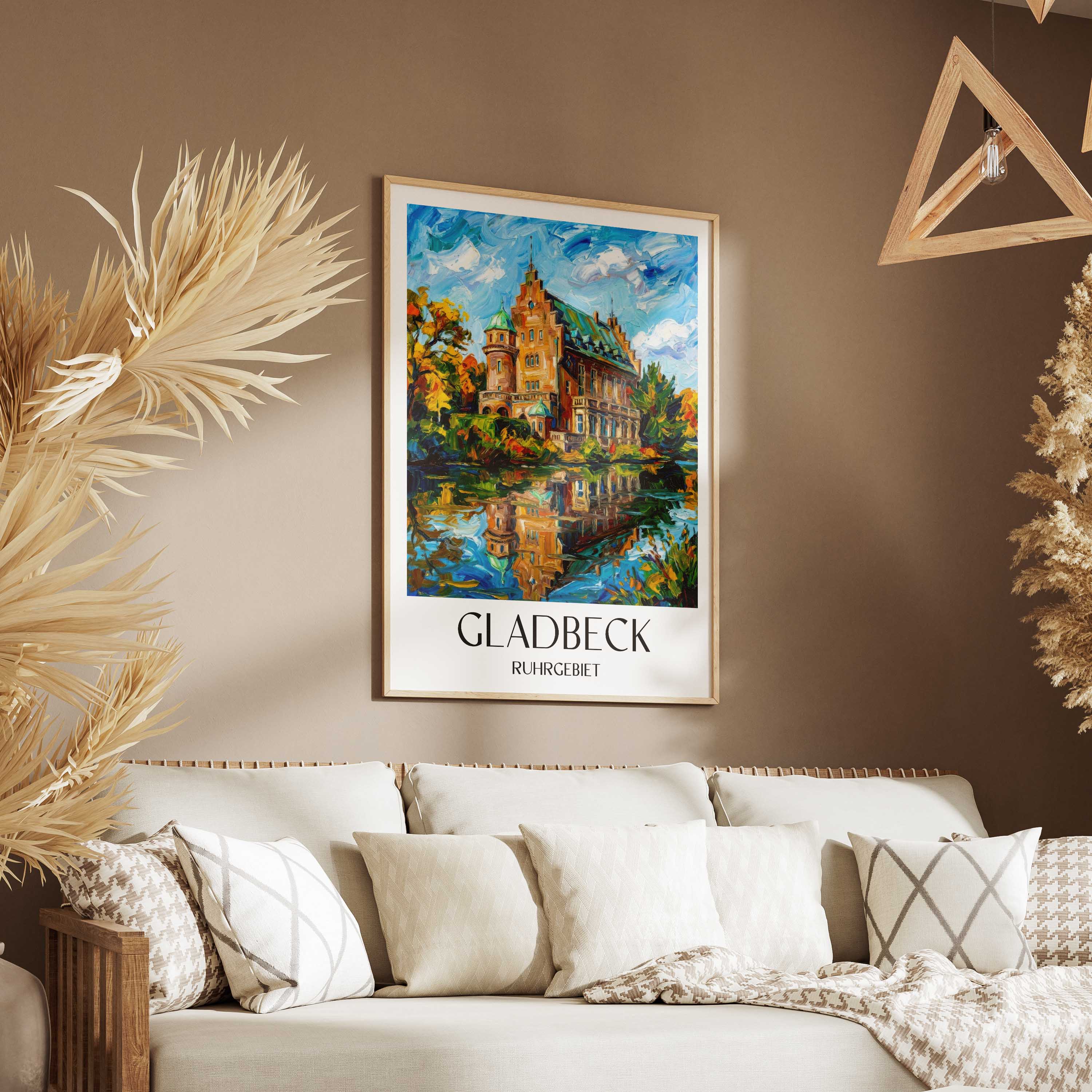 gladbeck-ruhrgebiet-deutschland-poster-oil-painting-oelgemaelde